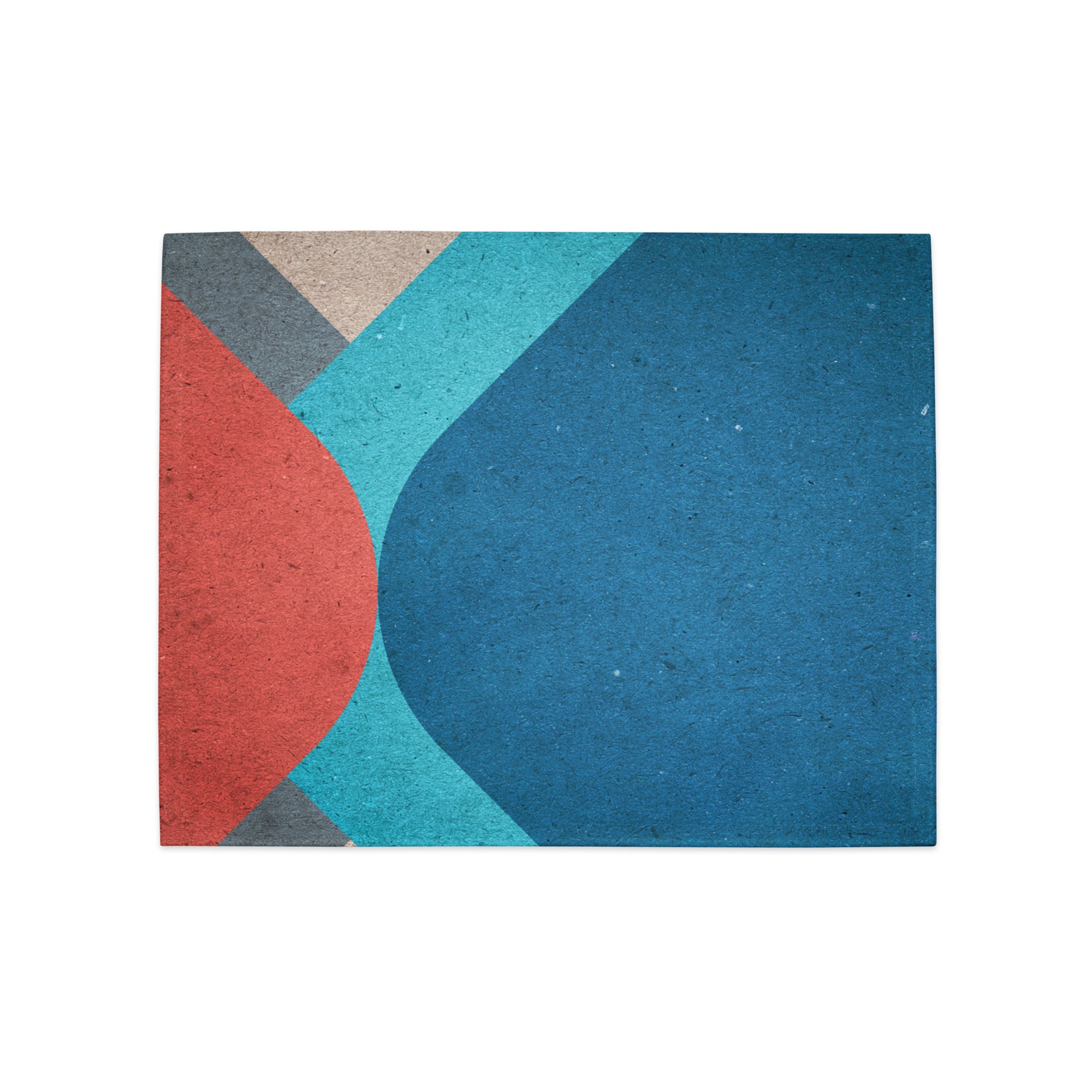 Retro Abstract Placemat Set - Modern Design for Dining Tables - Misfit Marketing Design Studios