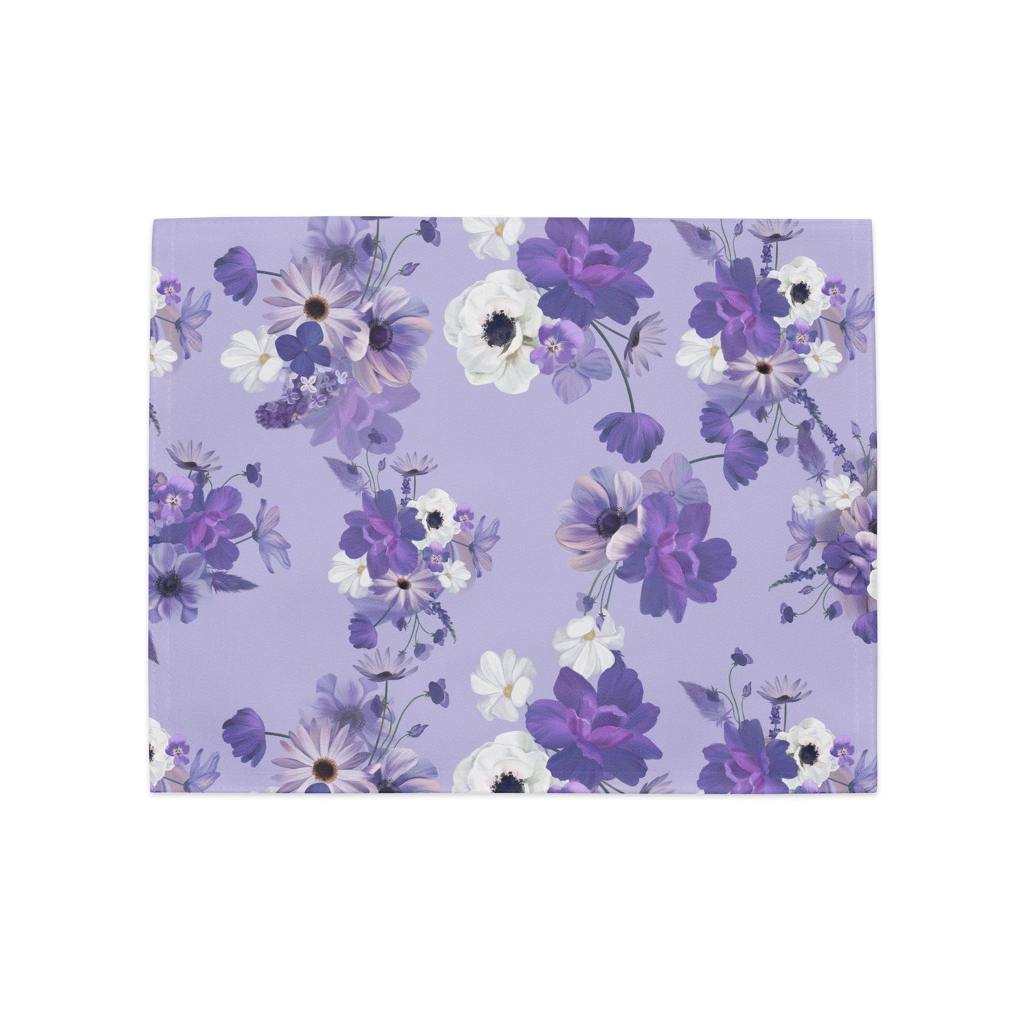 Floral Lilac Placemat Set - Elegant and Functional Dining Accessories - Misfit Marketing Design Studios