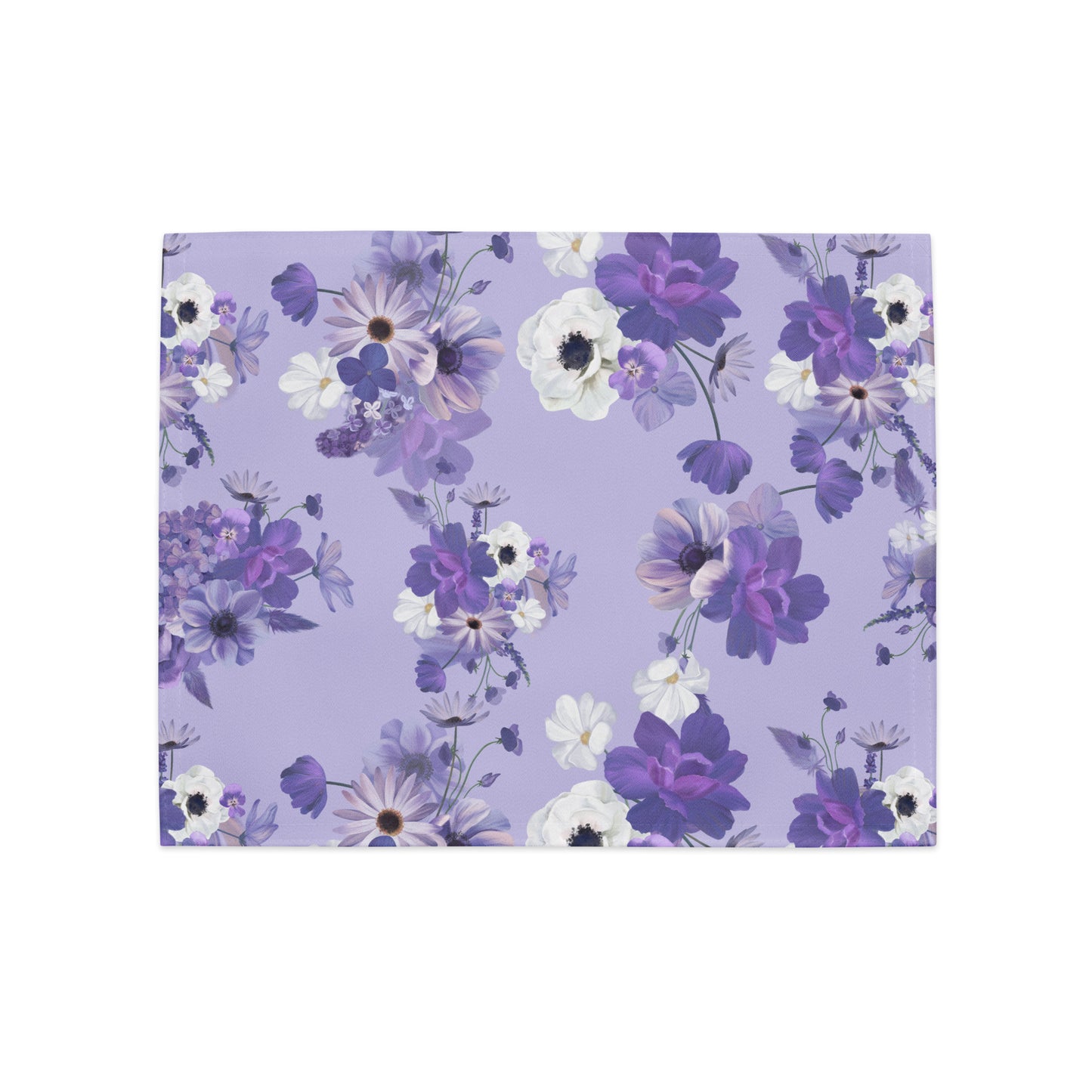 Floral Lilac Placemat Set - Elegant and Functional Dining Accessories - Misfit Marketing Design Studios