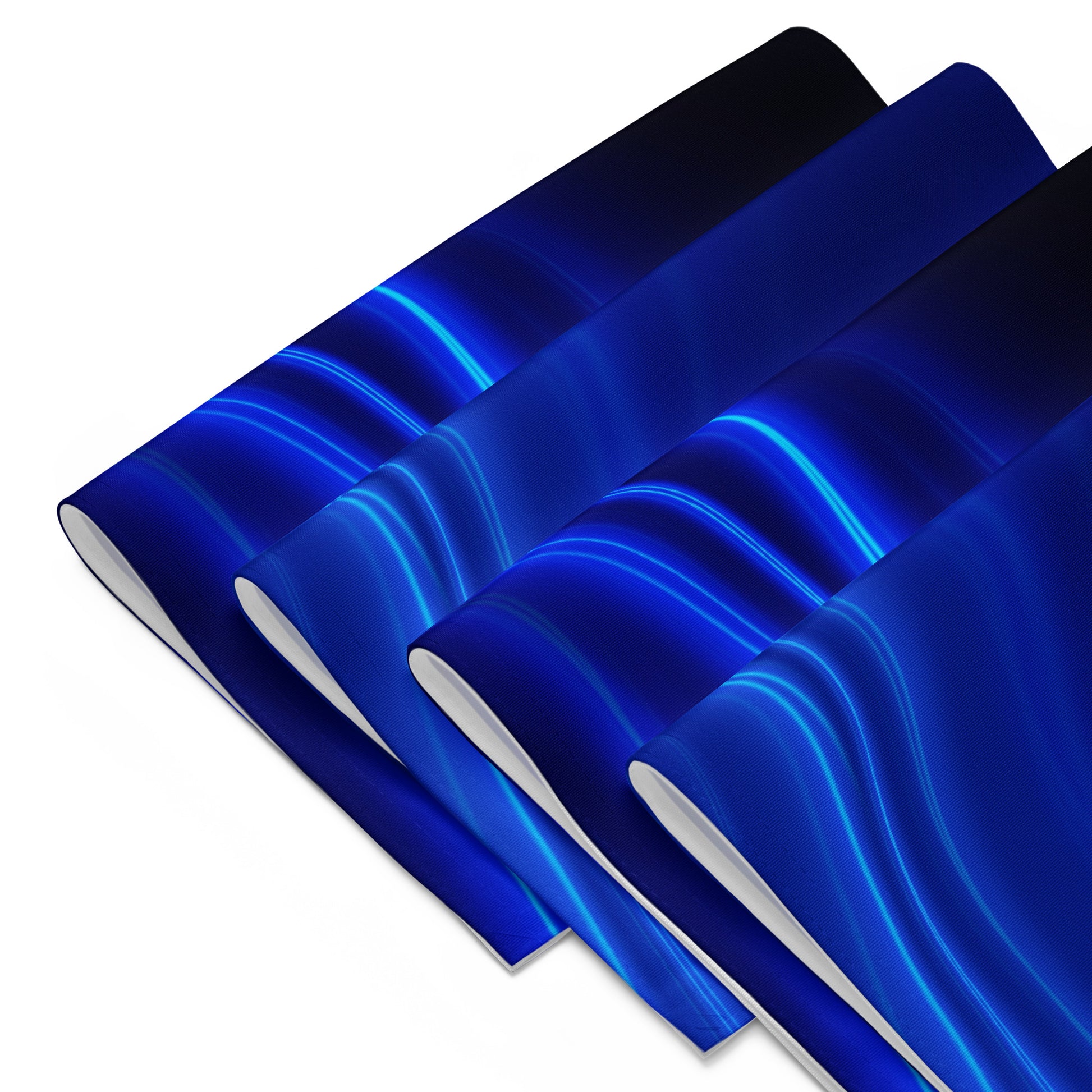 Blue Wave Placemat Set - Simple and Modern Table Decor - Misfit Marketing Design Studios