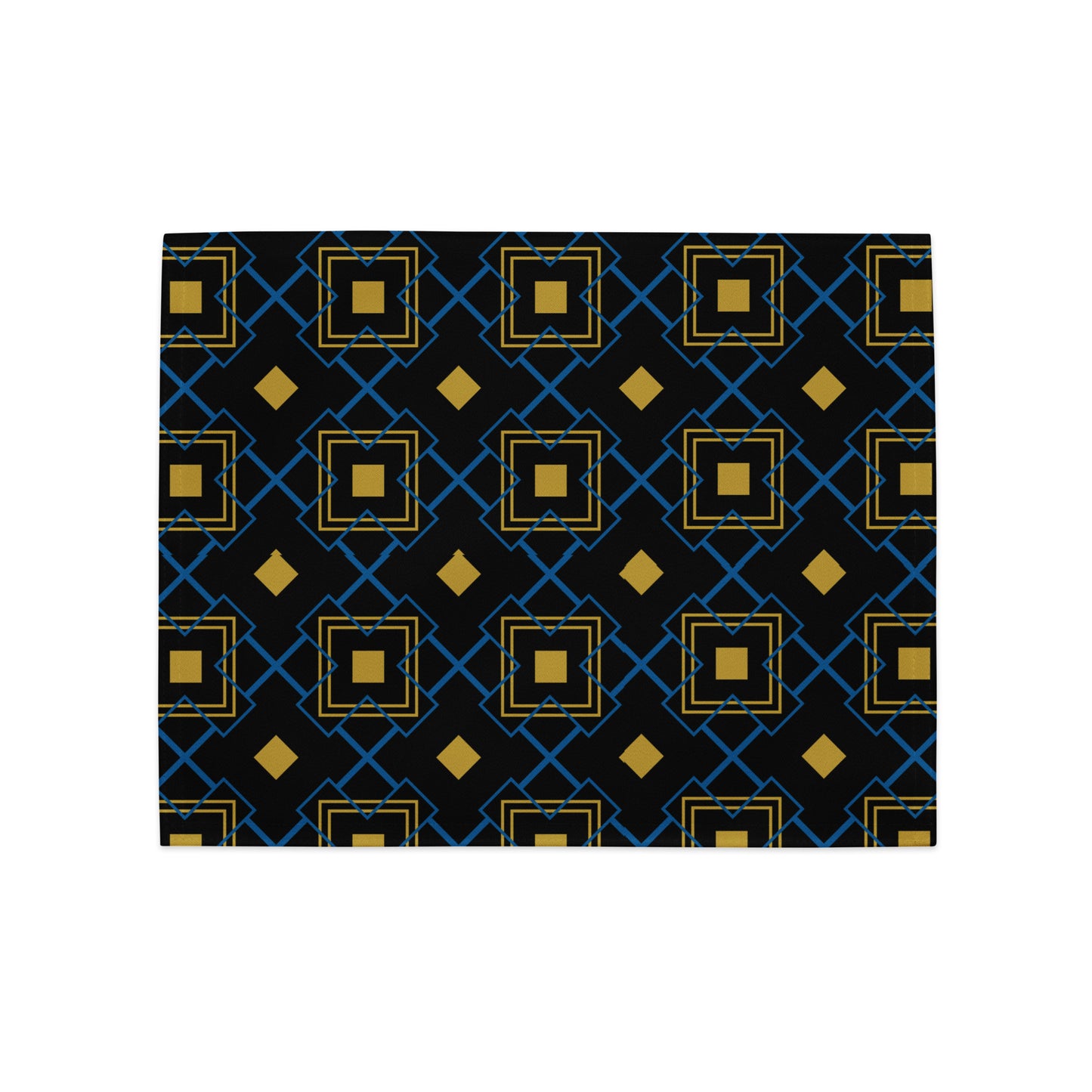 Black and Gold Art Deco Placemat Set - Elegant Table Decor for Any Occasion - Misfit Marketing Design Studios