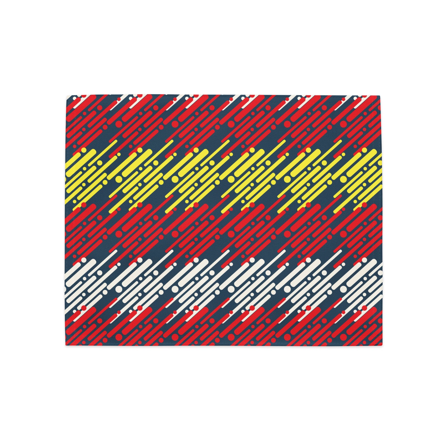 Colorful Placemat Set - Vibrant Multi-Colored Table Mats - Misfit Marketing Design Studios