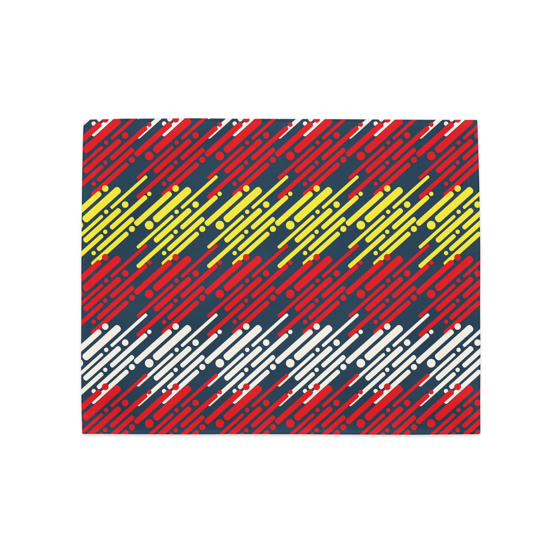 Colorful Placemat Set - Vibrant Multi-Colored Table Mats - Misfit Marketing Design Studios