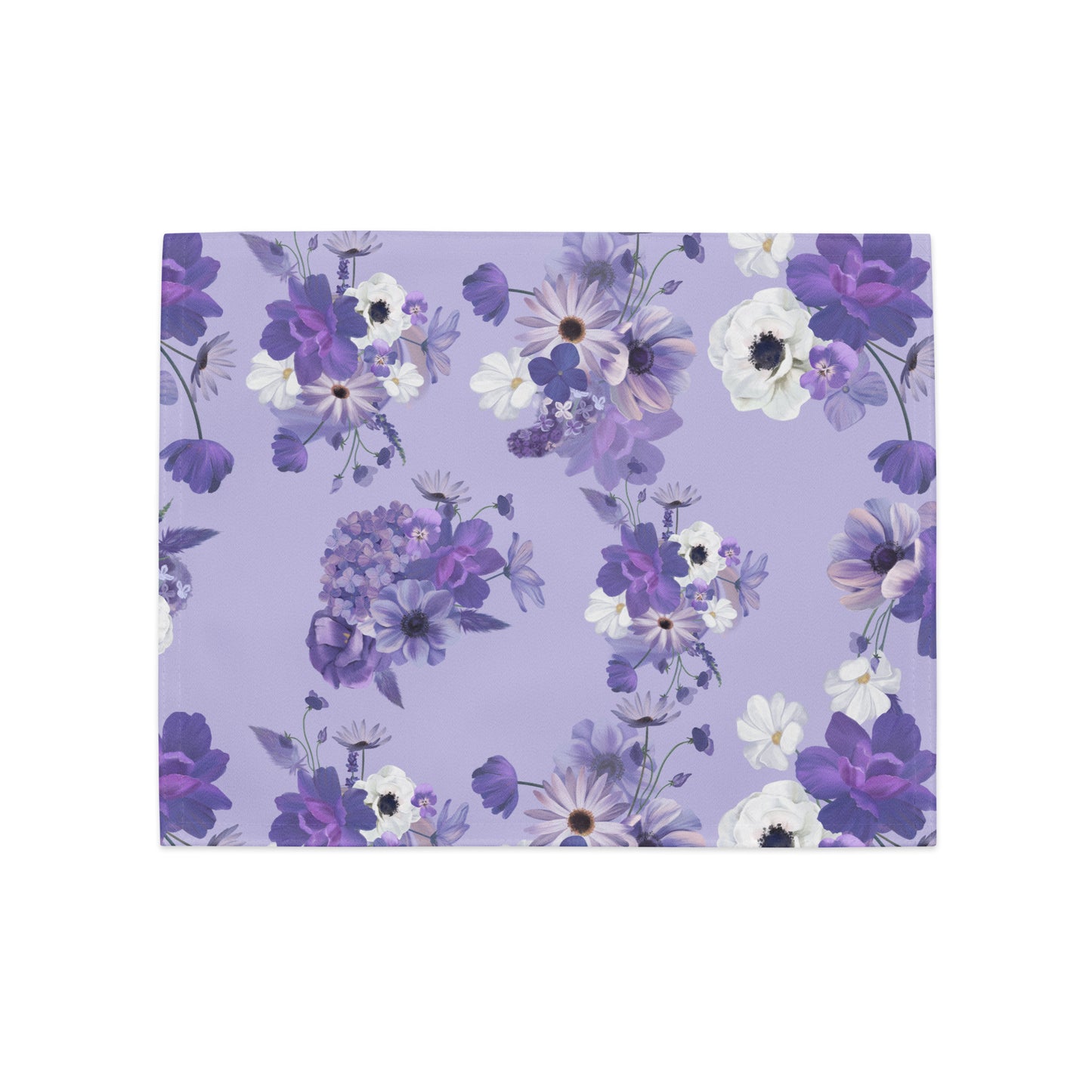 Floral Lilac Placemat Set - Elegant and Functional Dining Accessories - Misfit Marketing Design Studios