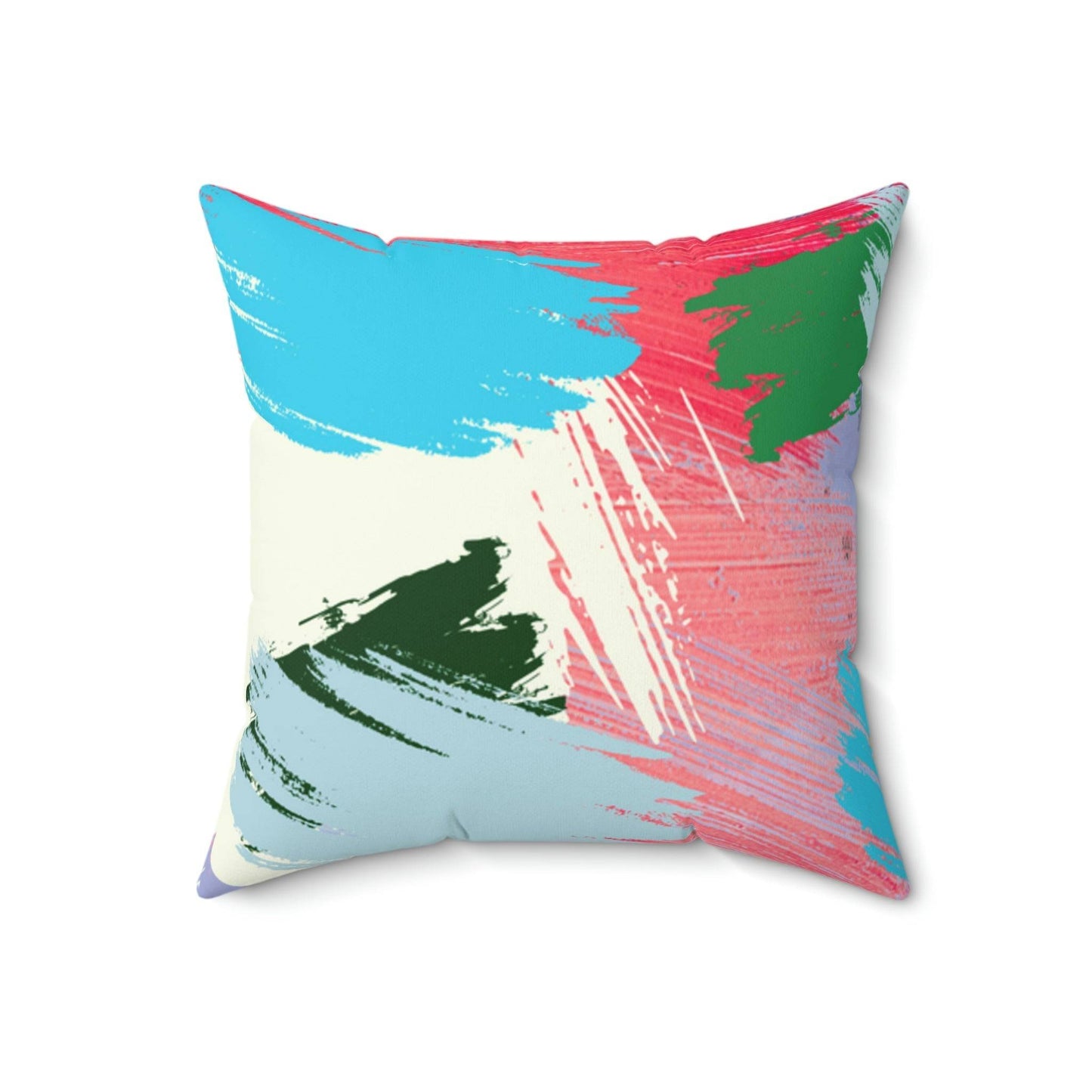 Brush Strokes Accent Pillow - Misfit Marketing Design Studios