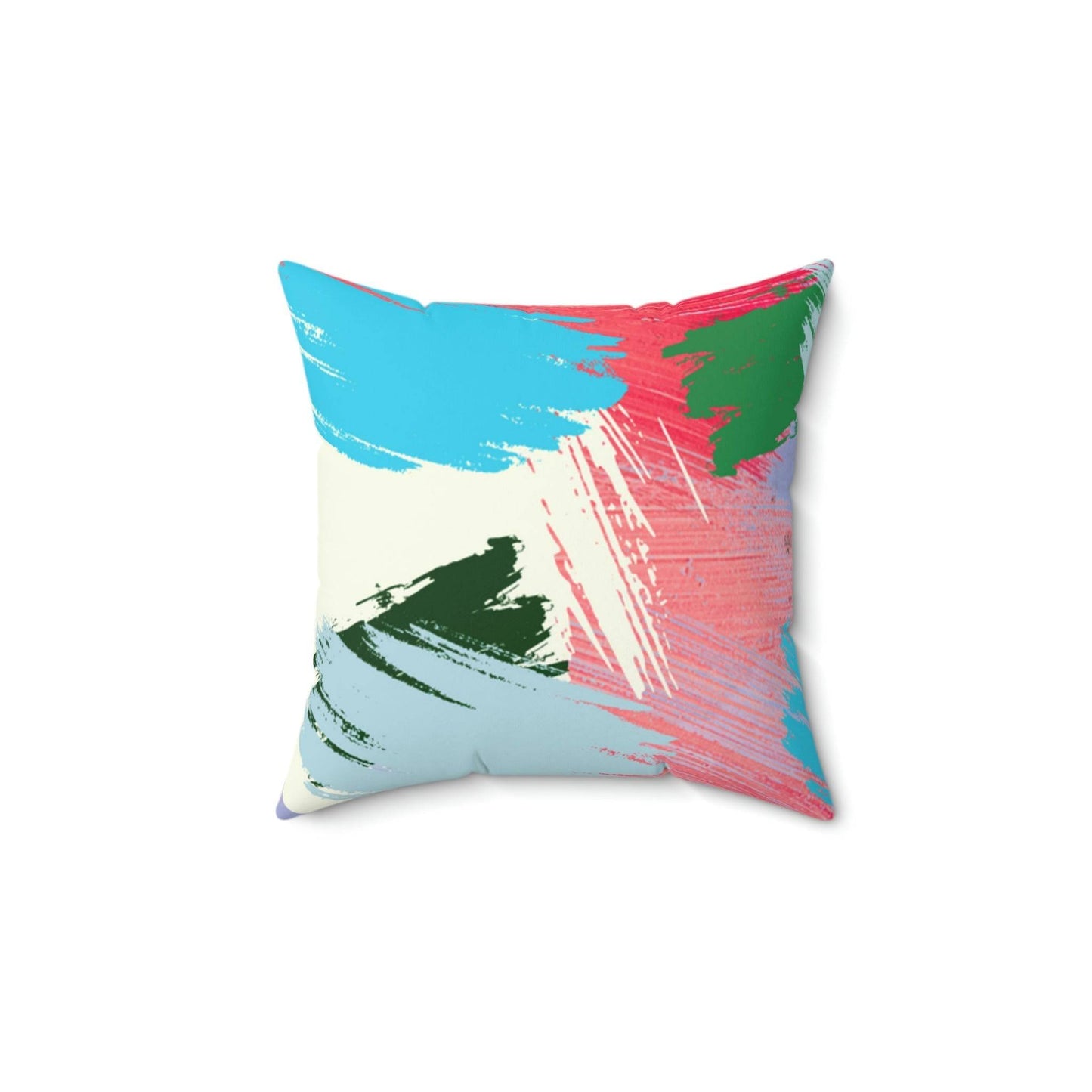 Brush Strokes Accent Pillow - Misfit Marketing Design Studios