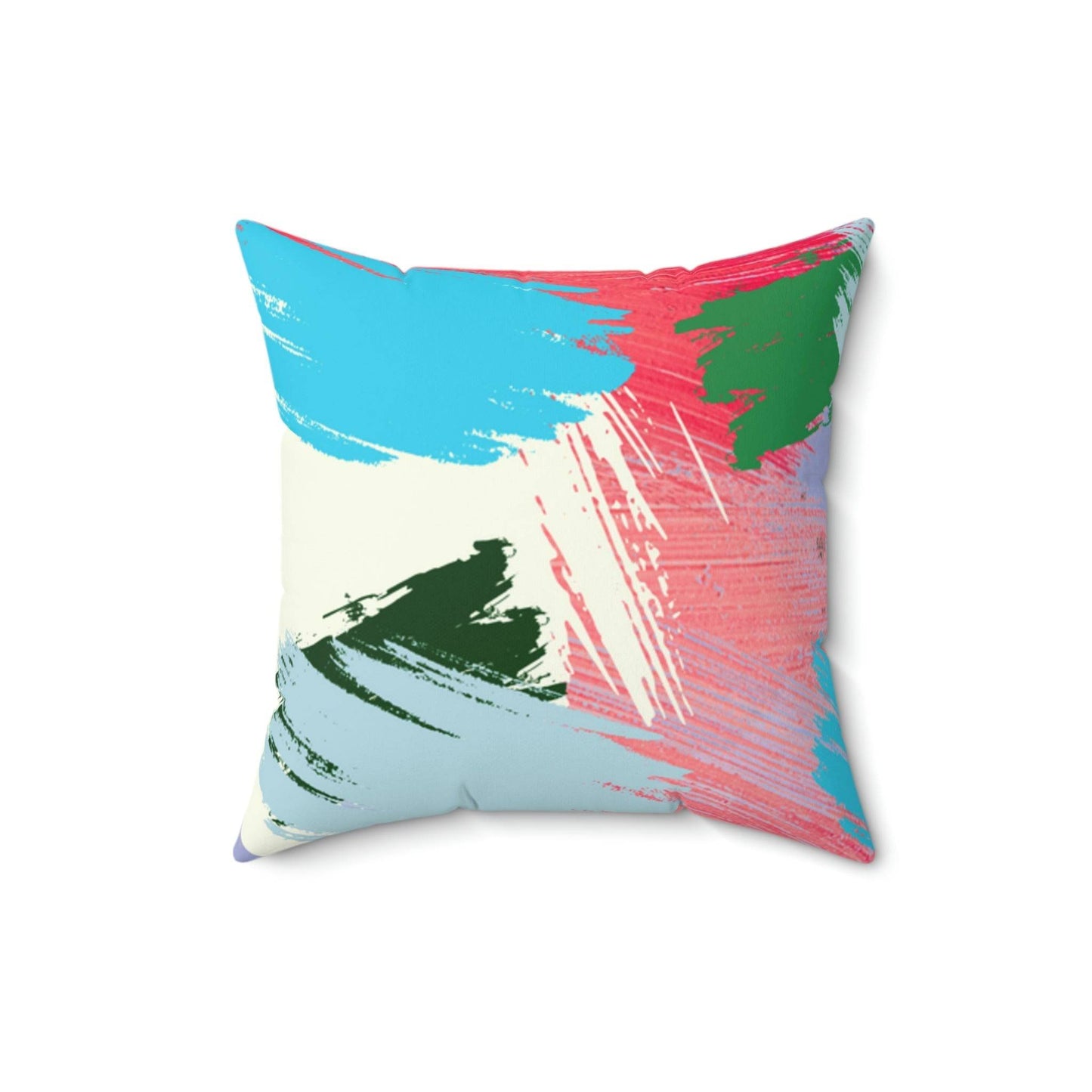 Brush Strokes Accent Pillow - Misfit Marketing Design Studios