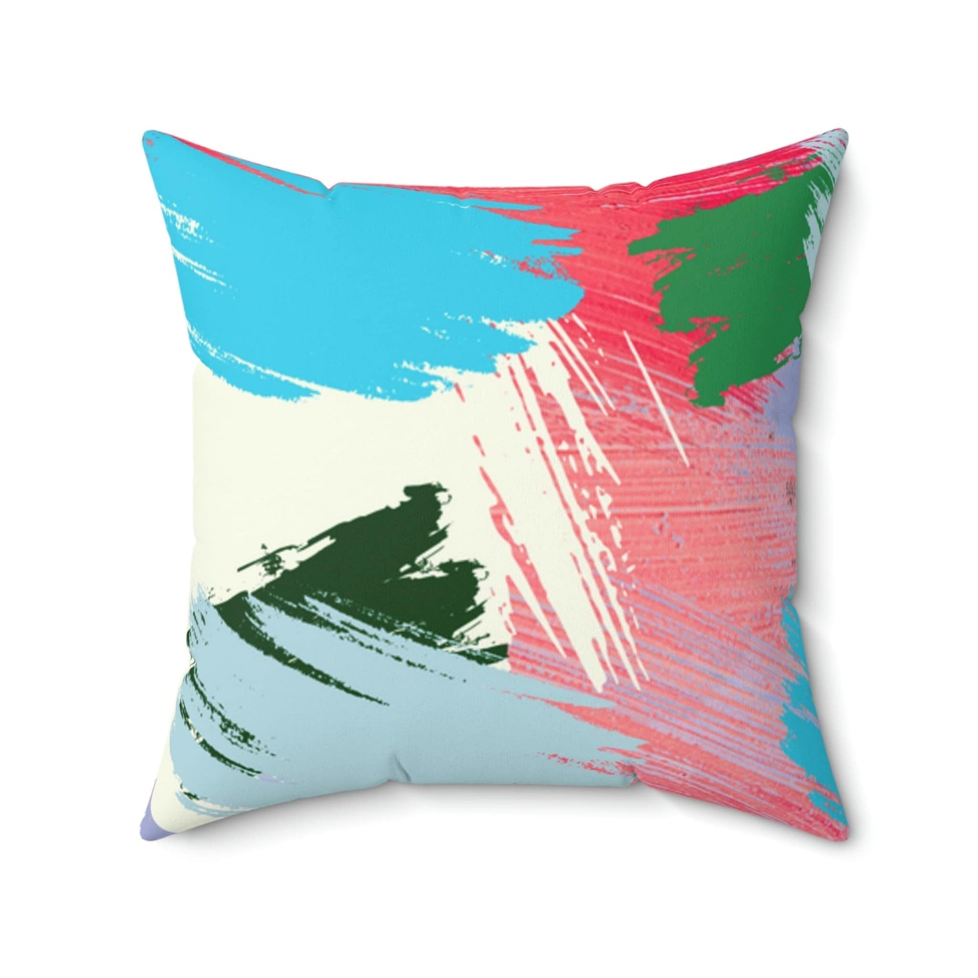 Brush Strokes Accent Pillow - Misfit Marketing Design Studios