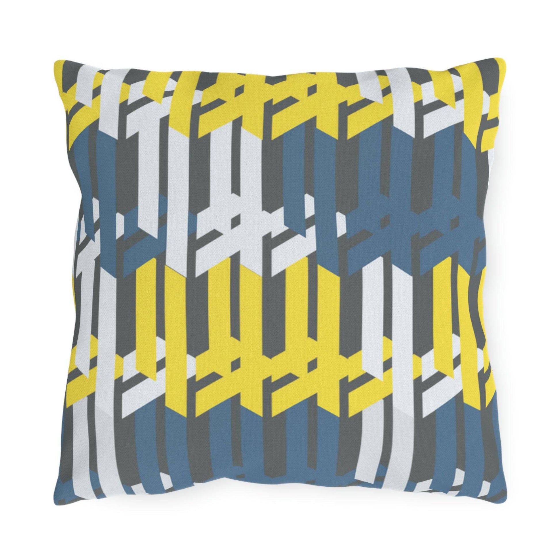 Blue Slate Outdoor Pillows - Misfit Marketing Design Studios