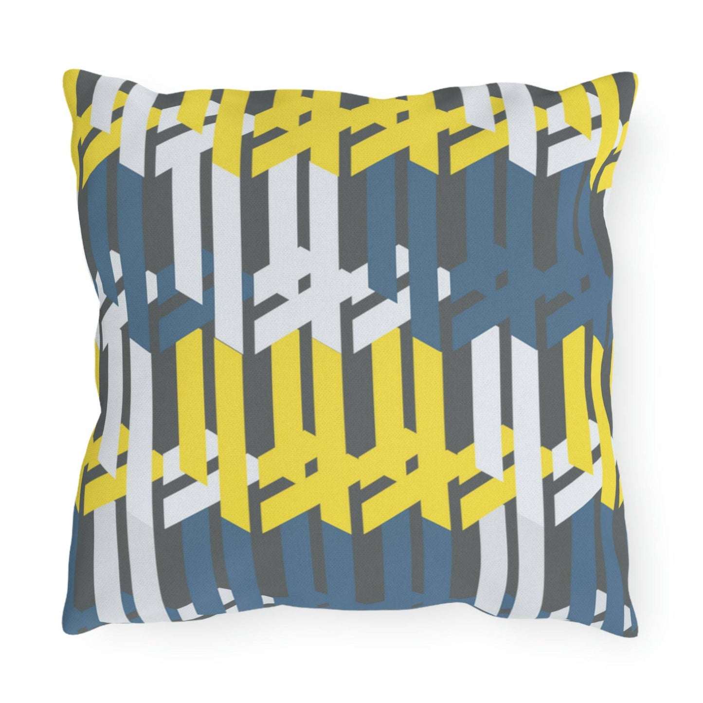 Blue Slate Outdoor Pillows - Misfit Marketing Design Studios