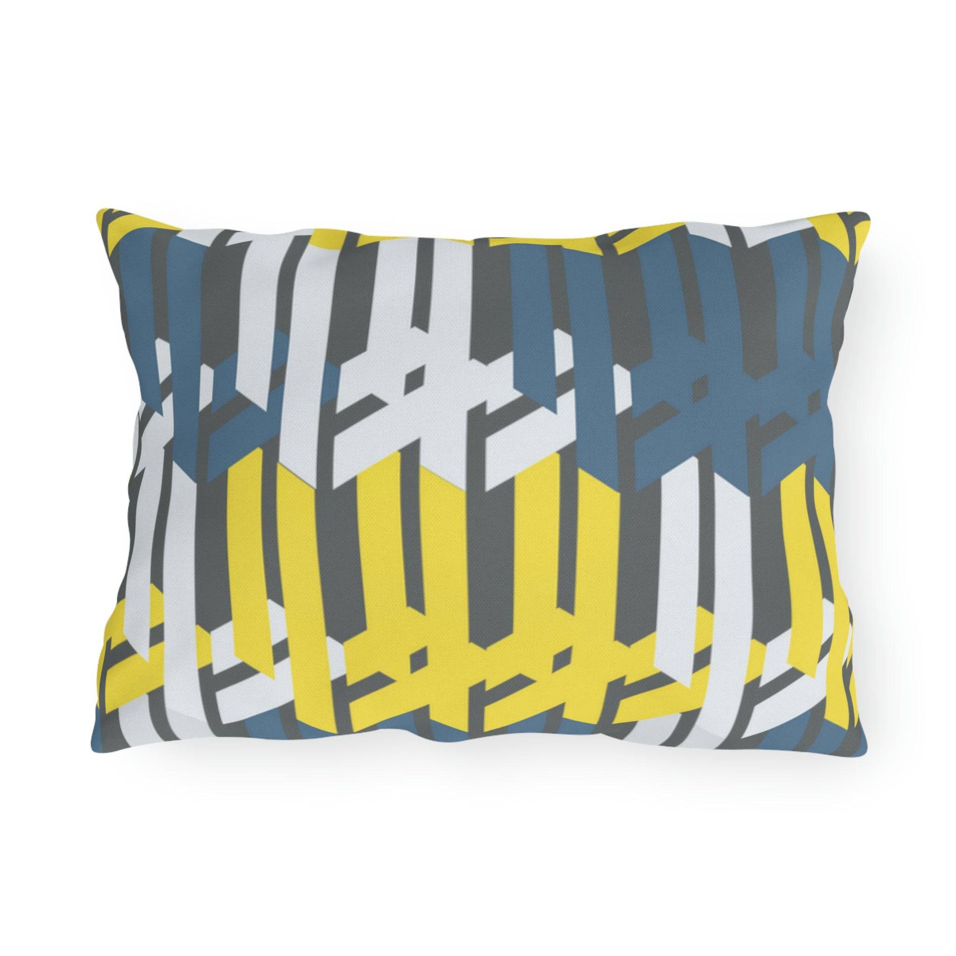 Blue Slate Outdoor Pillows - Misfit Marketing Design Studios