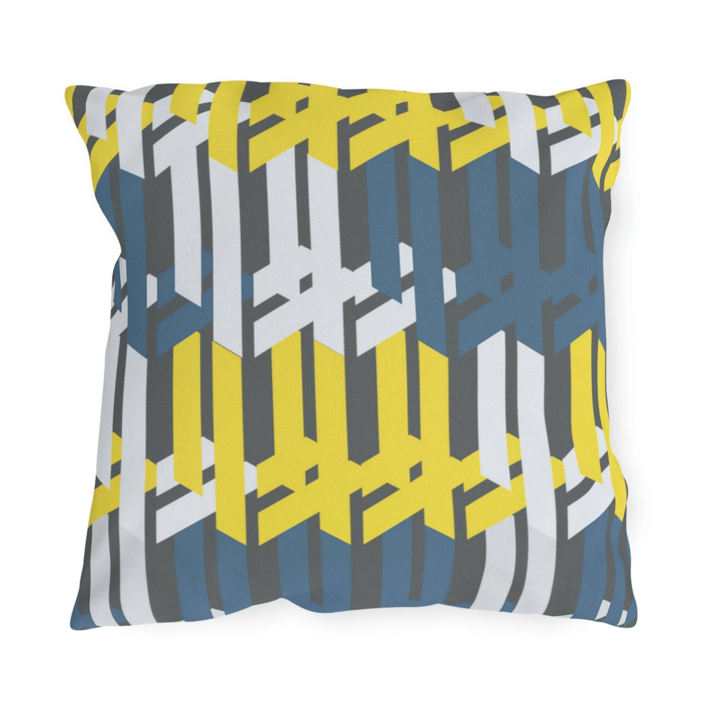 Blue Slate Outdoor Pillows - Misfit Marketing Design Studios