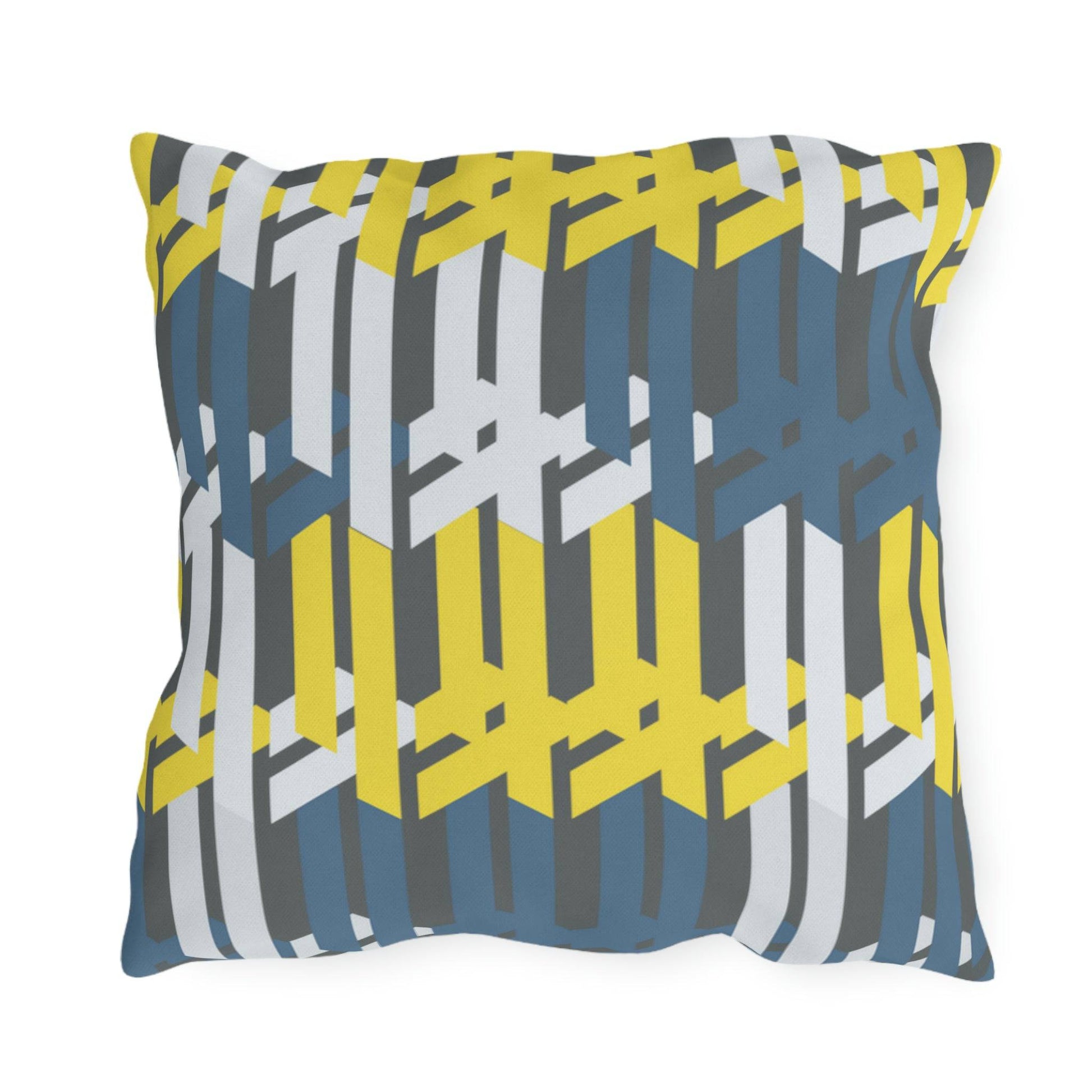 Blue Slate Outdoor Pillows - Misfit Marketing Design Studios