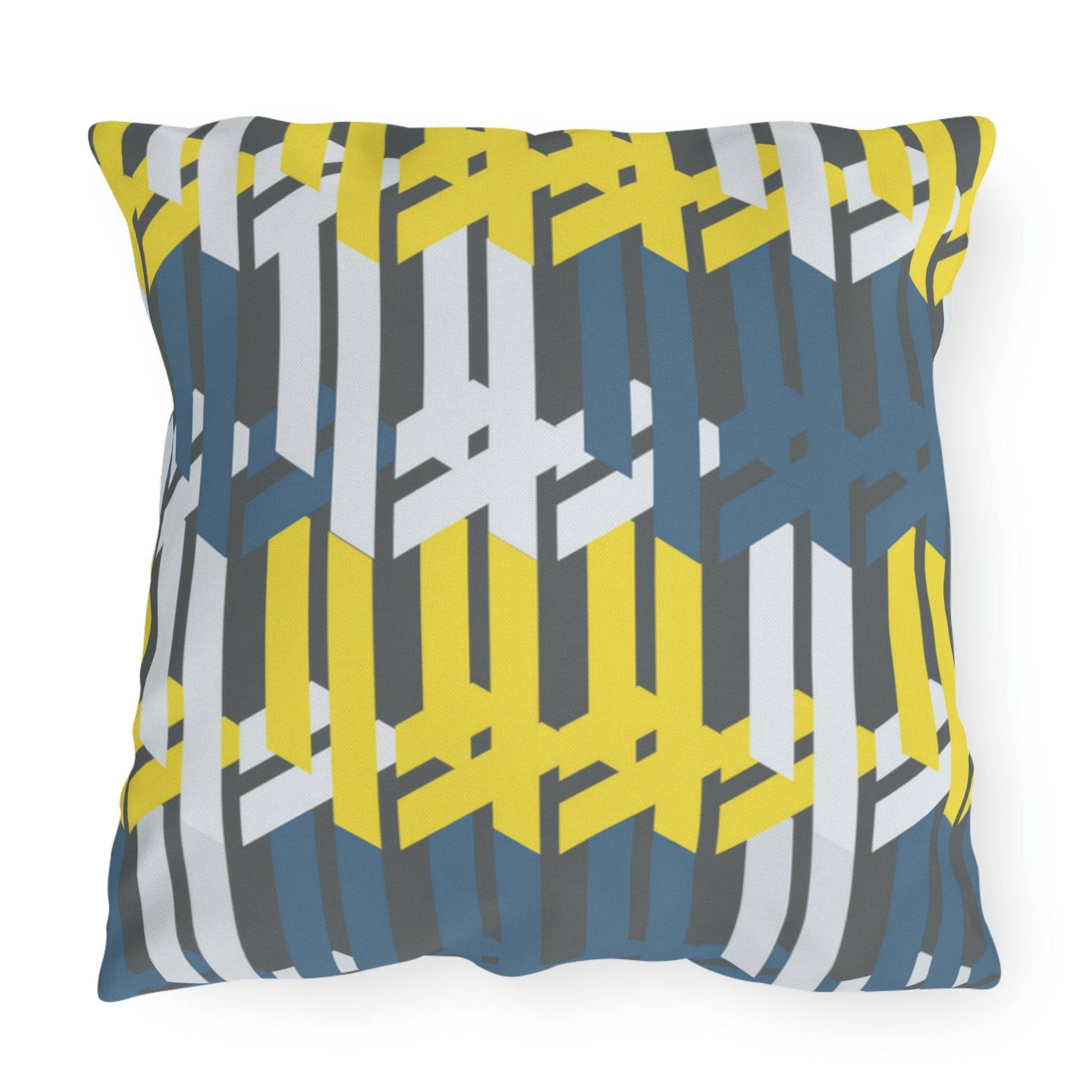 Blue Slate Outdoor Pillows - Misfit Marketing Design Studios