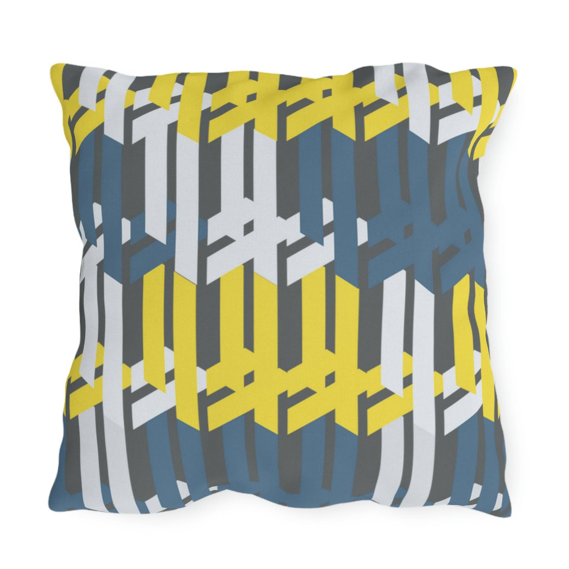 Blue Slate Outdoor Pillows - Misfit Marketing Design Studios