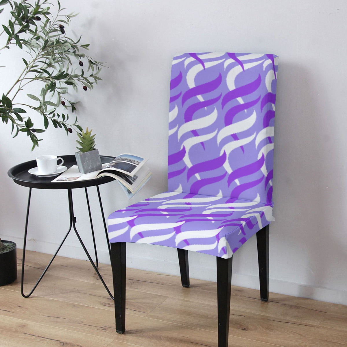 Lilac Embers Chair Cover - Misfit Marketing Designs