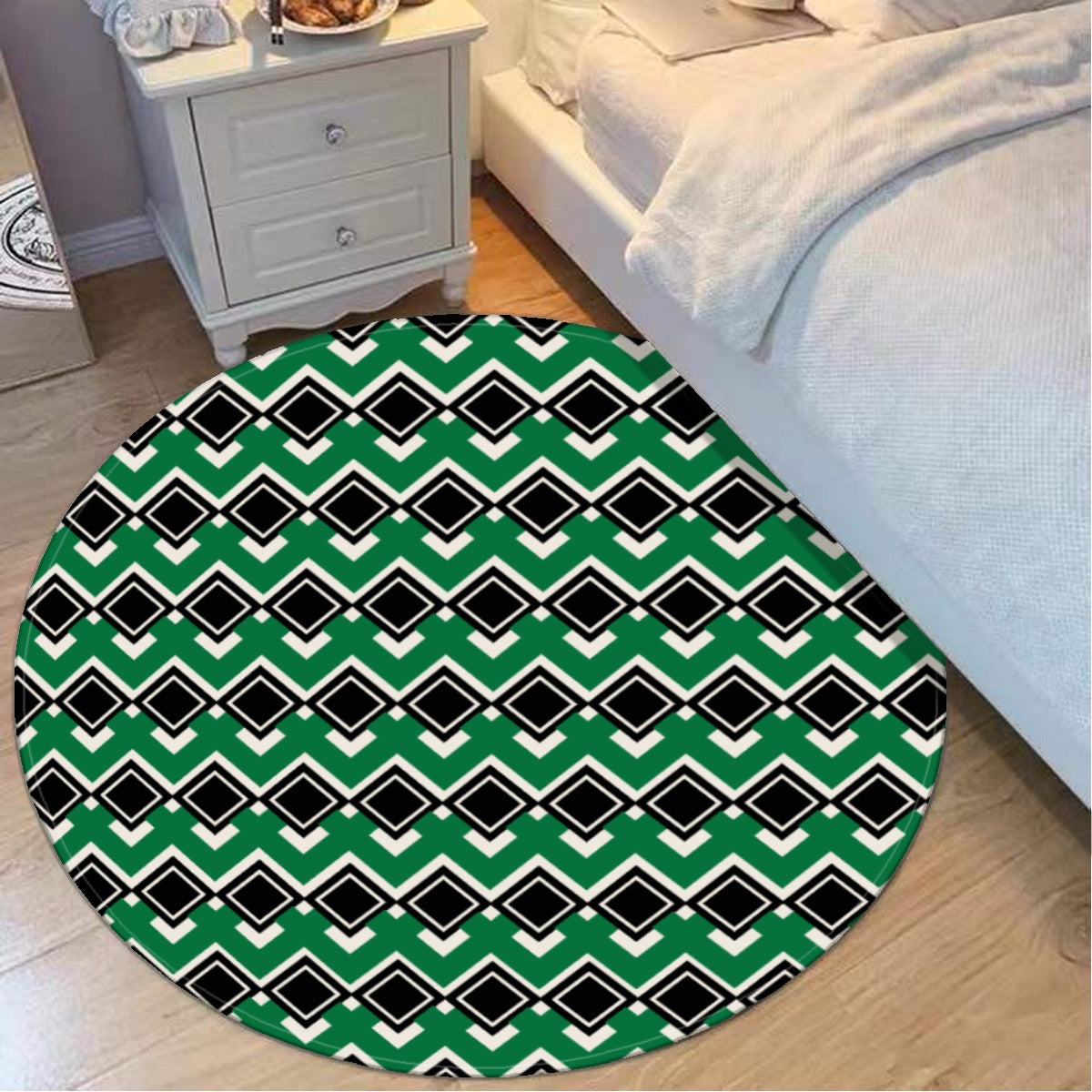 Foldable Round Mat - Portable Space-Saving and Easy to Store - Misfit Marketing Design Studios