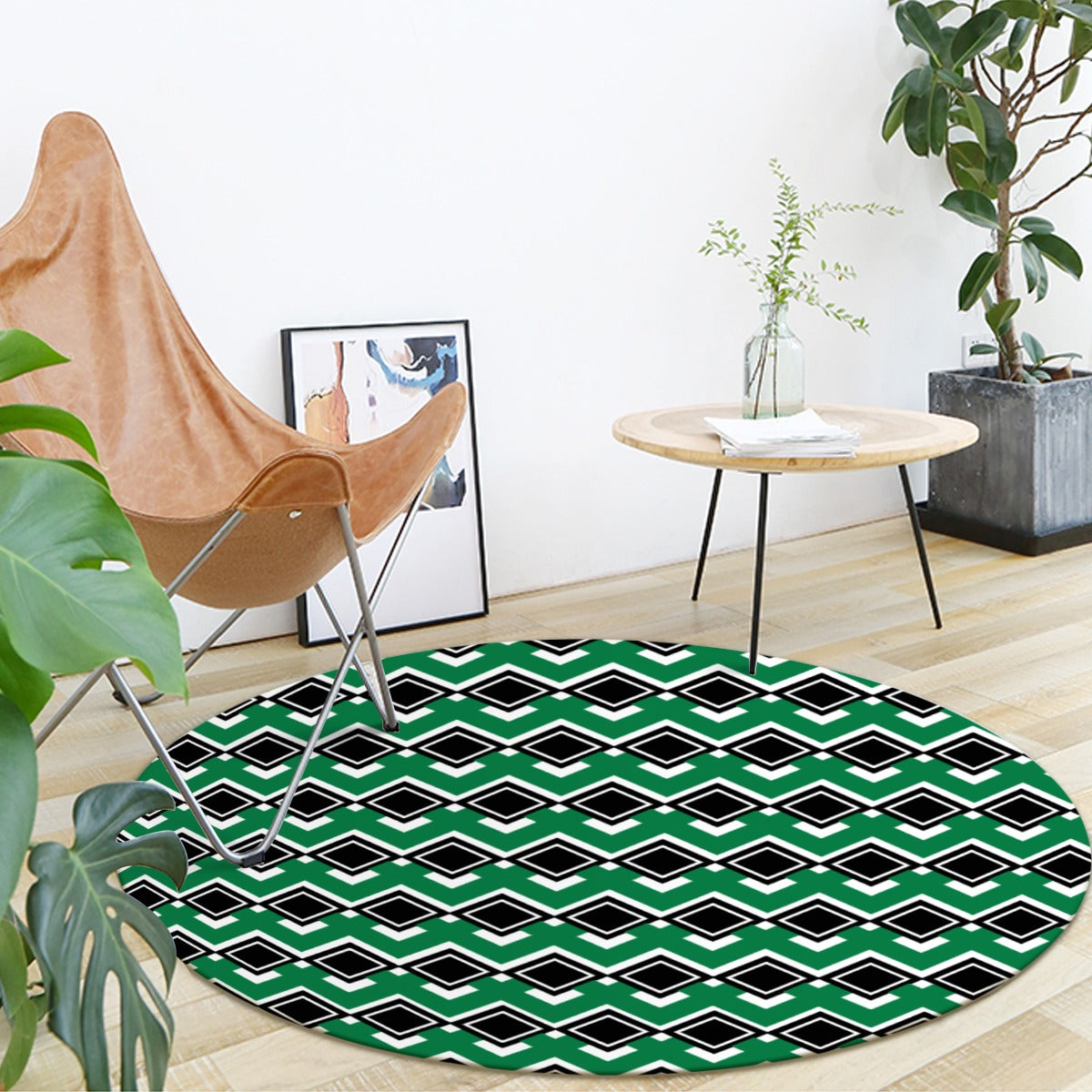 Foldable Round Mat - Portable Space-Saving and Easy to Store - Misfit Marketing Design Studios