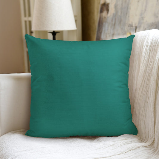 Pine Green Accent Pillow - Misfit Marketing Designs