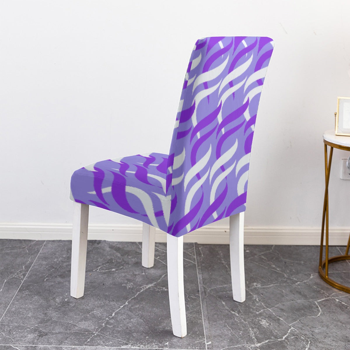 Lilac Embers Chair Cover - Misfit Marketing Designs