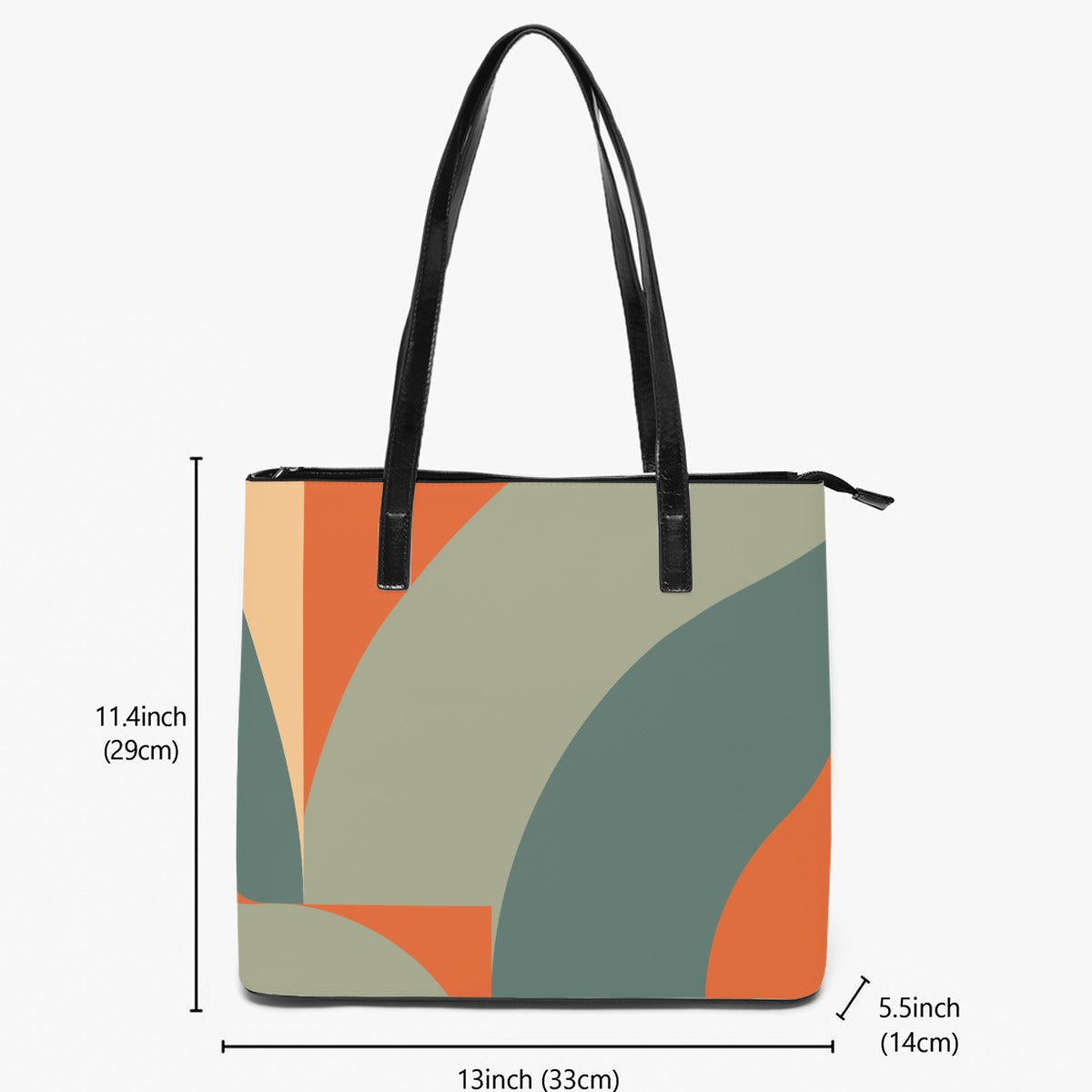 Double-Side Printing PU Tote Bag - Misfit Marketing Design Studios