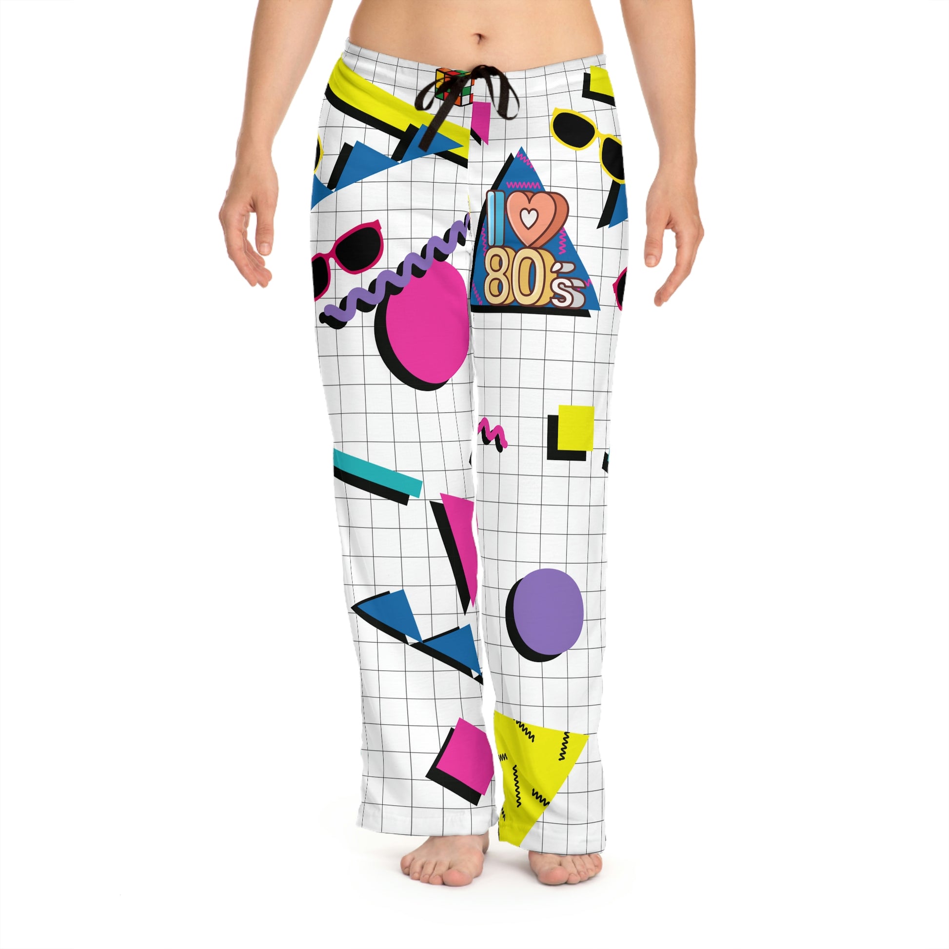 Totally 80's Women's Pajama Pants - Misfit Marketing Designs