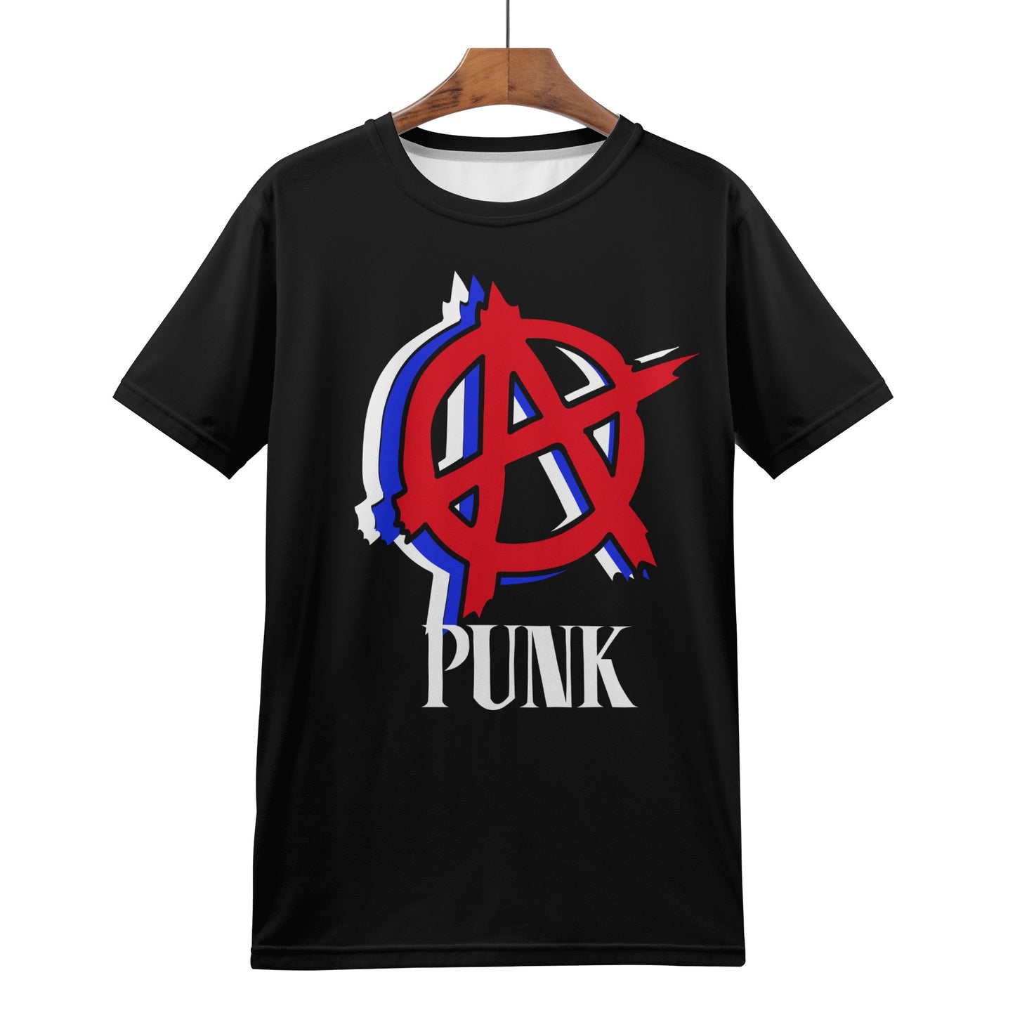 Punk Anarchy T-Shirt - Black - Misfit Marketing Designs