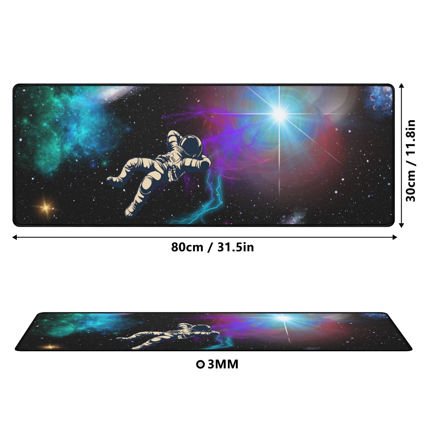 Astro Vortex Mouse Mat - Misfit Marketing Designs