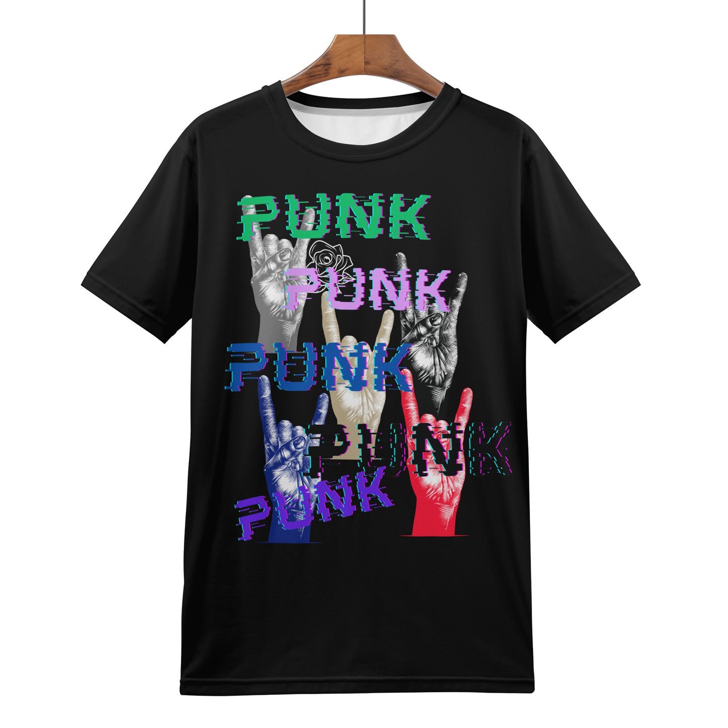 Punk Colors T-Shirt - Misfit Marketing Designs