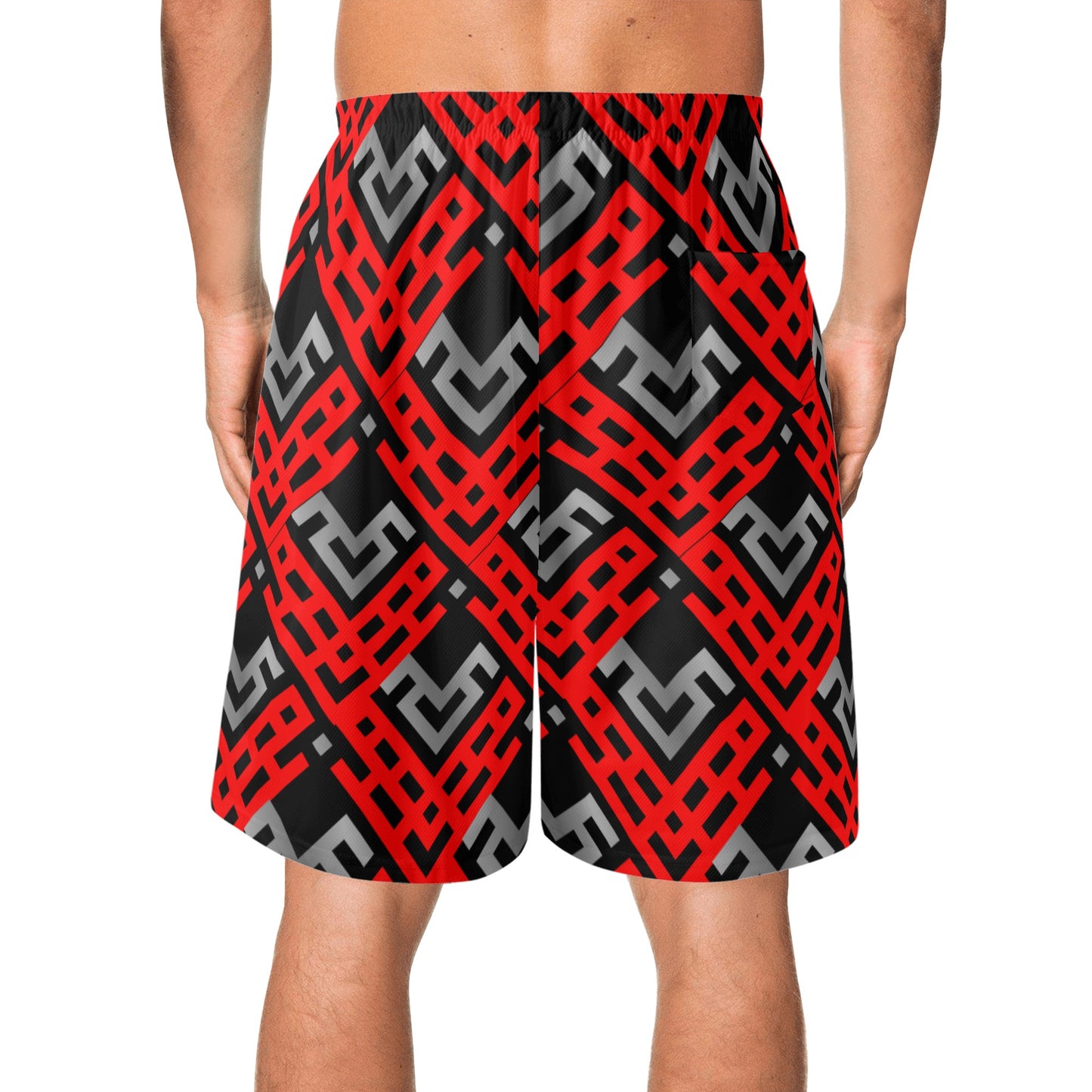 Art Deco Men's Lightweight Beach Shorts - Misfit Marketing Designs