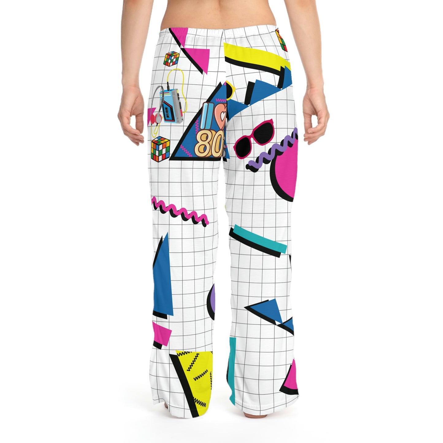 Totally 80's Women's Pajama Pants - Misfit Marketing Designs