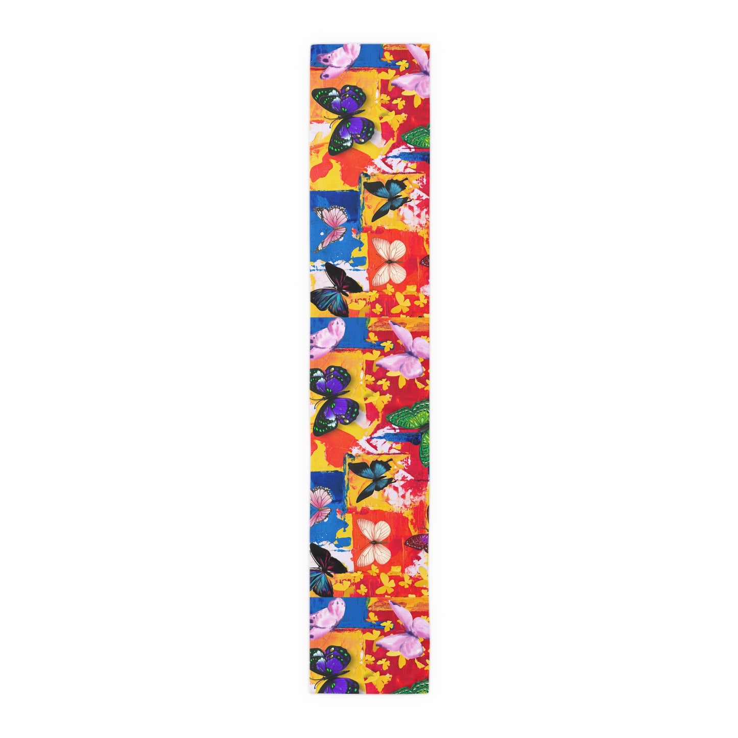 Abstract Butterflies Table Runner - Misfit Marketing Designs