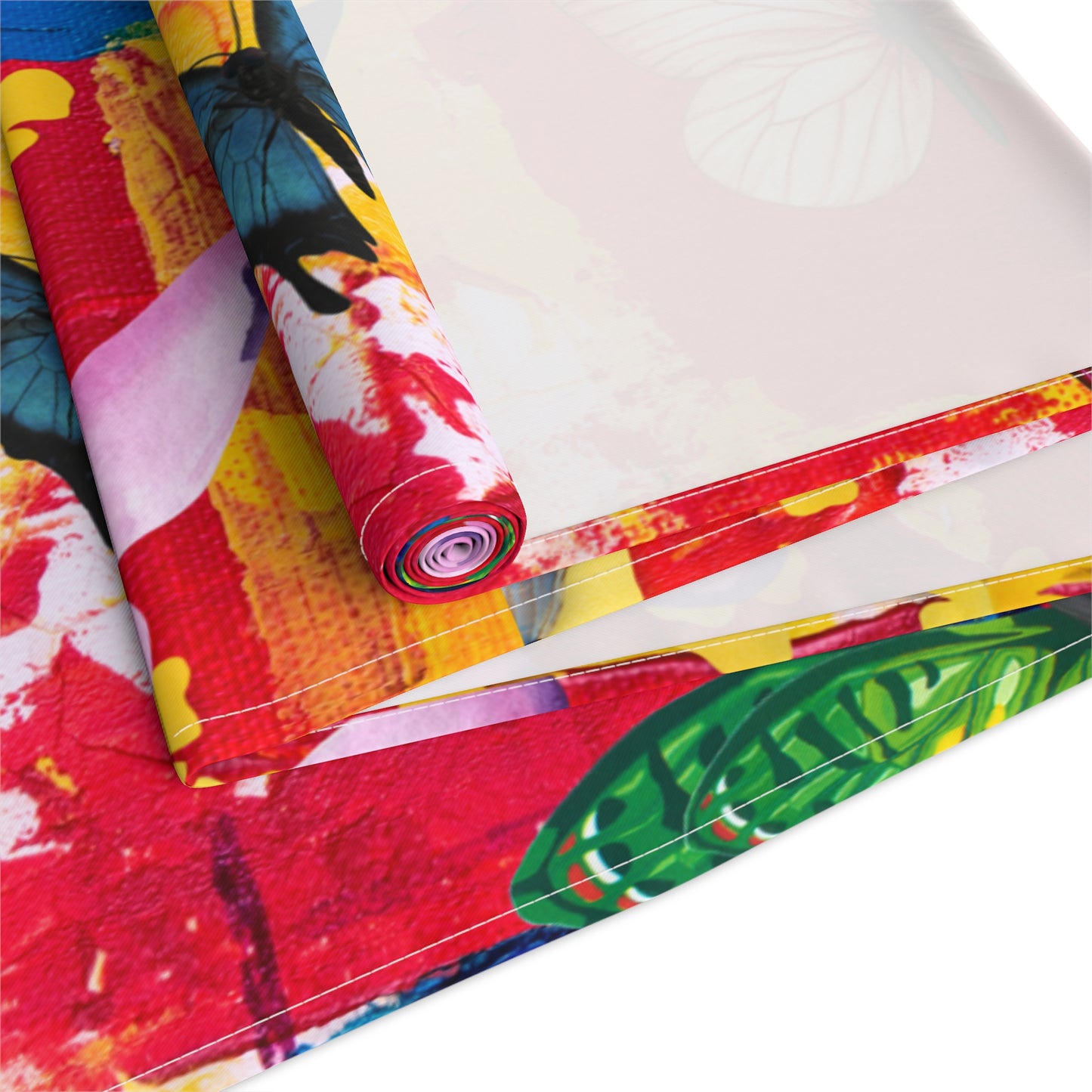 Abstract Butterflies Table Runner - Misfit Marketing Designs