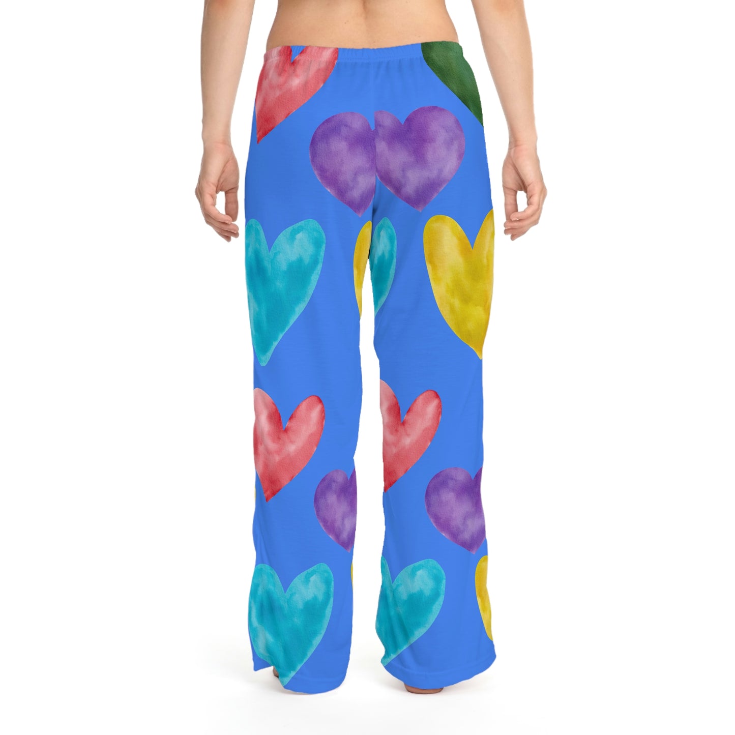 Happy Hearts Women's Pajama Pants - Misfit Marketing Designs