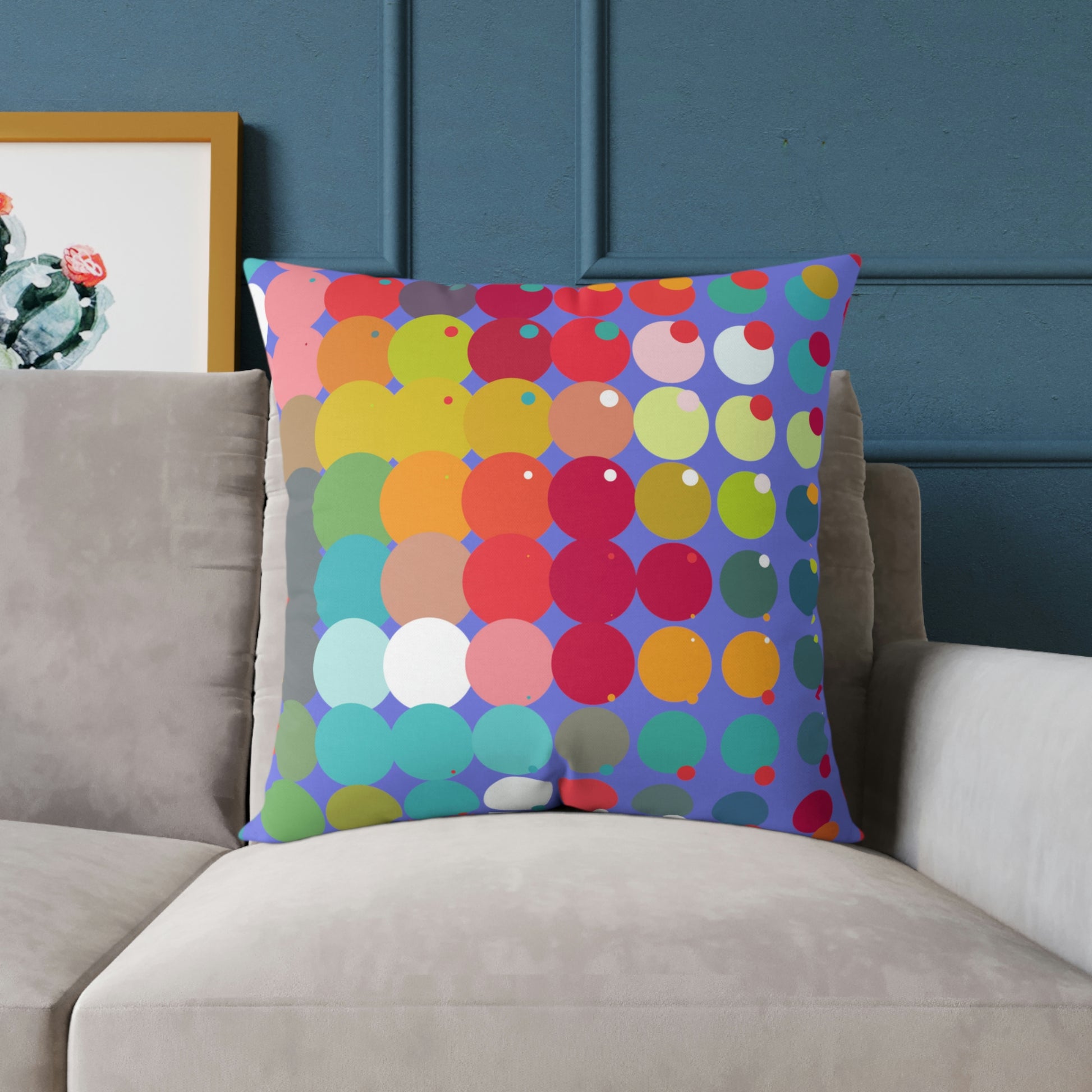 Bold & Bright Patterned Accent Pillow - Misfit Marketing Designs