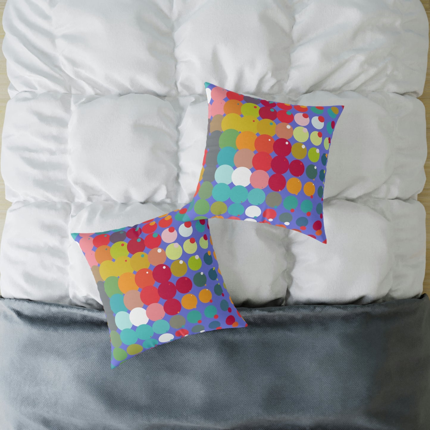 Bold & Bright Patterned Accent Pillow - Misfit Marketing Designs