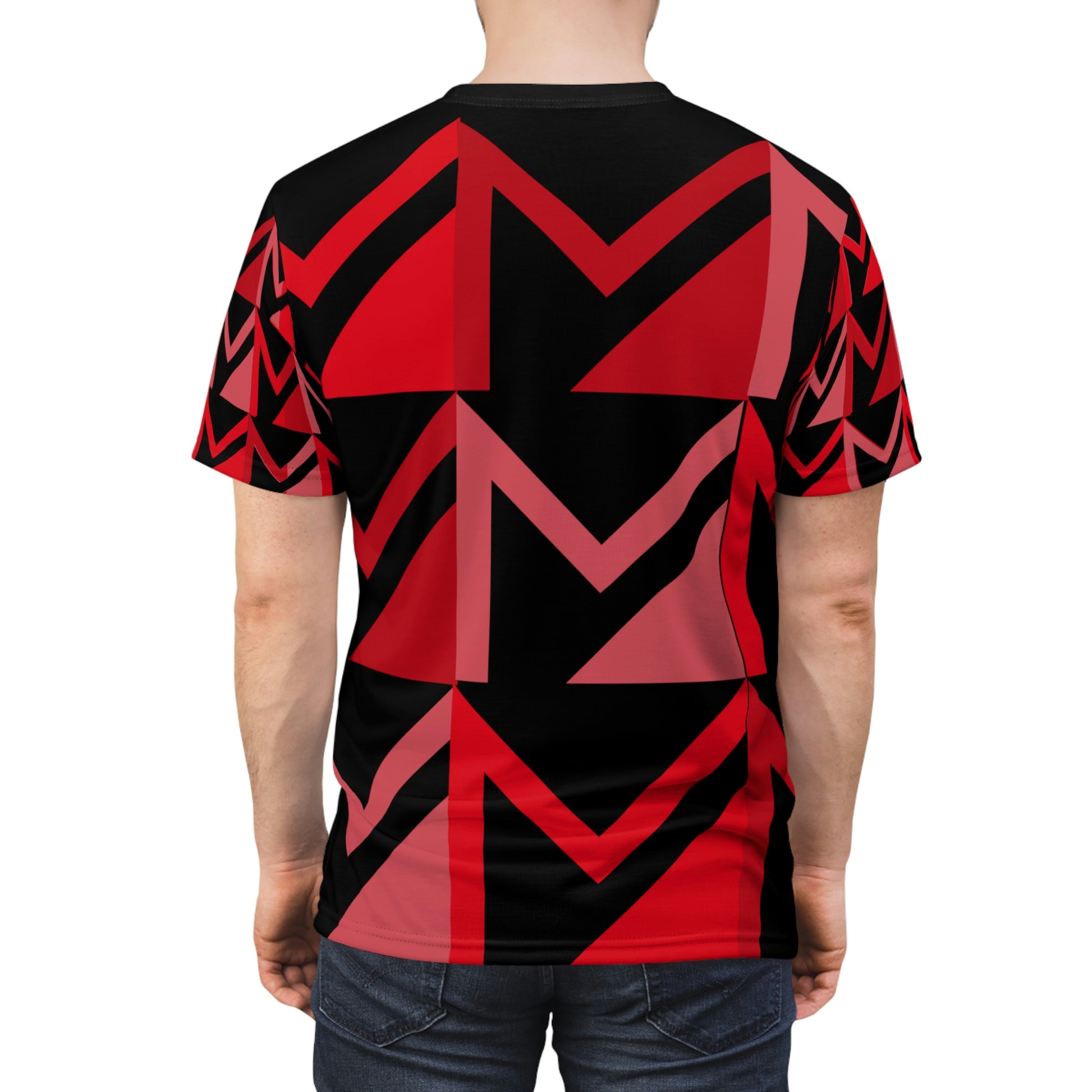 Misfits RedLines T-Shirt-Black - Misfit Marketing Designs