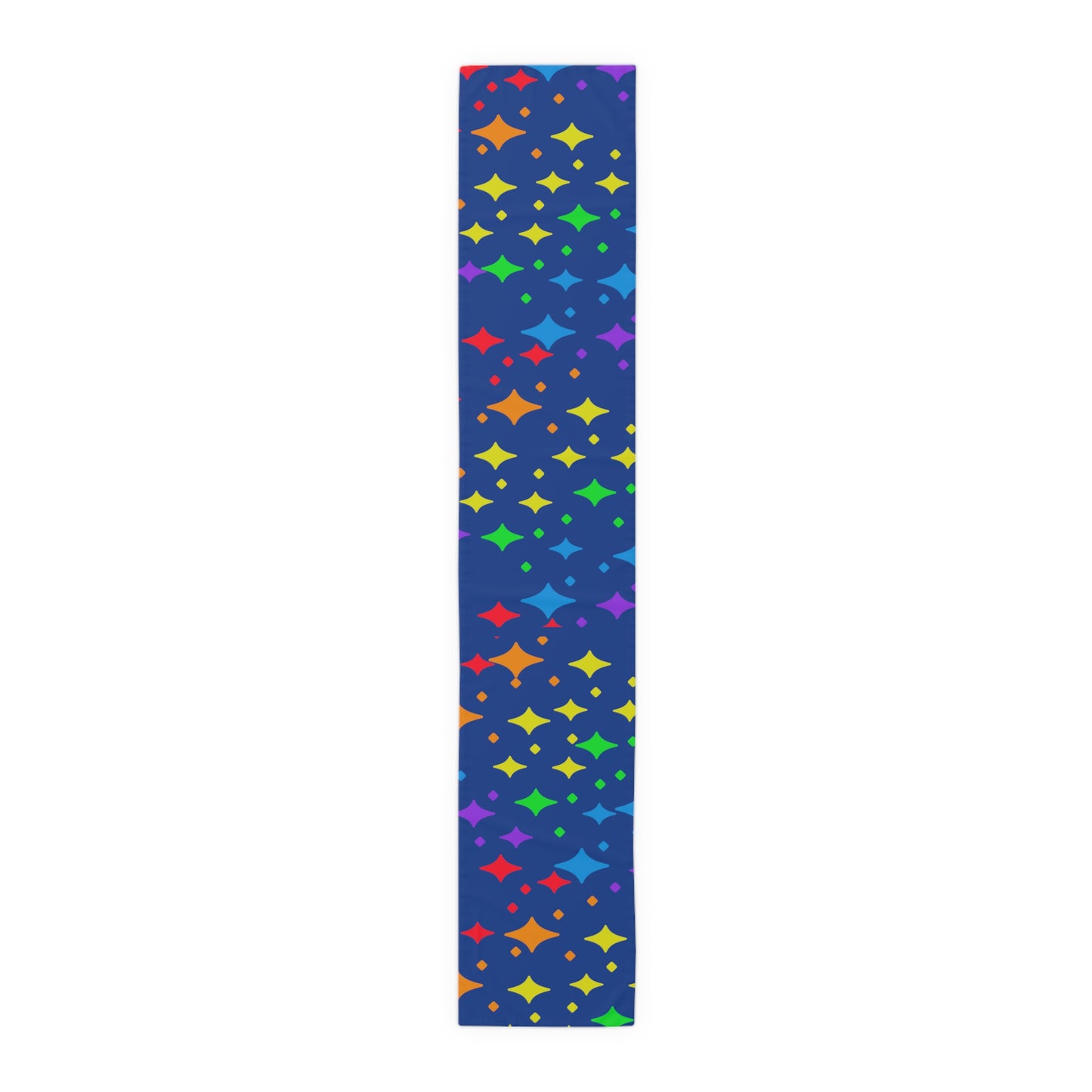 Rainbow Pride Stars Table Runner - Misfit Marketing Designs