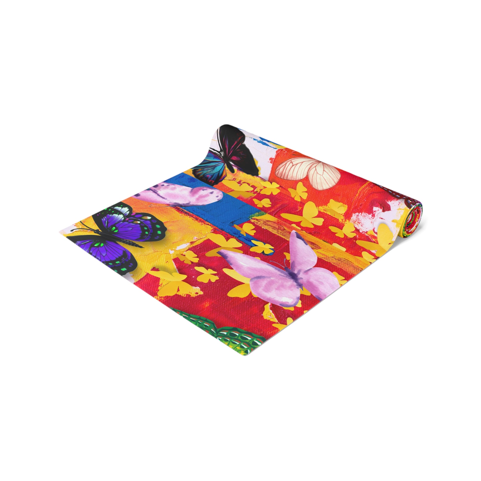 Abstract Butterflies Table Runner - Misfit Marketing Designs