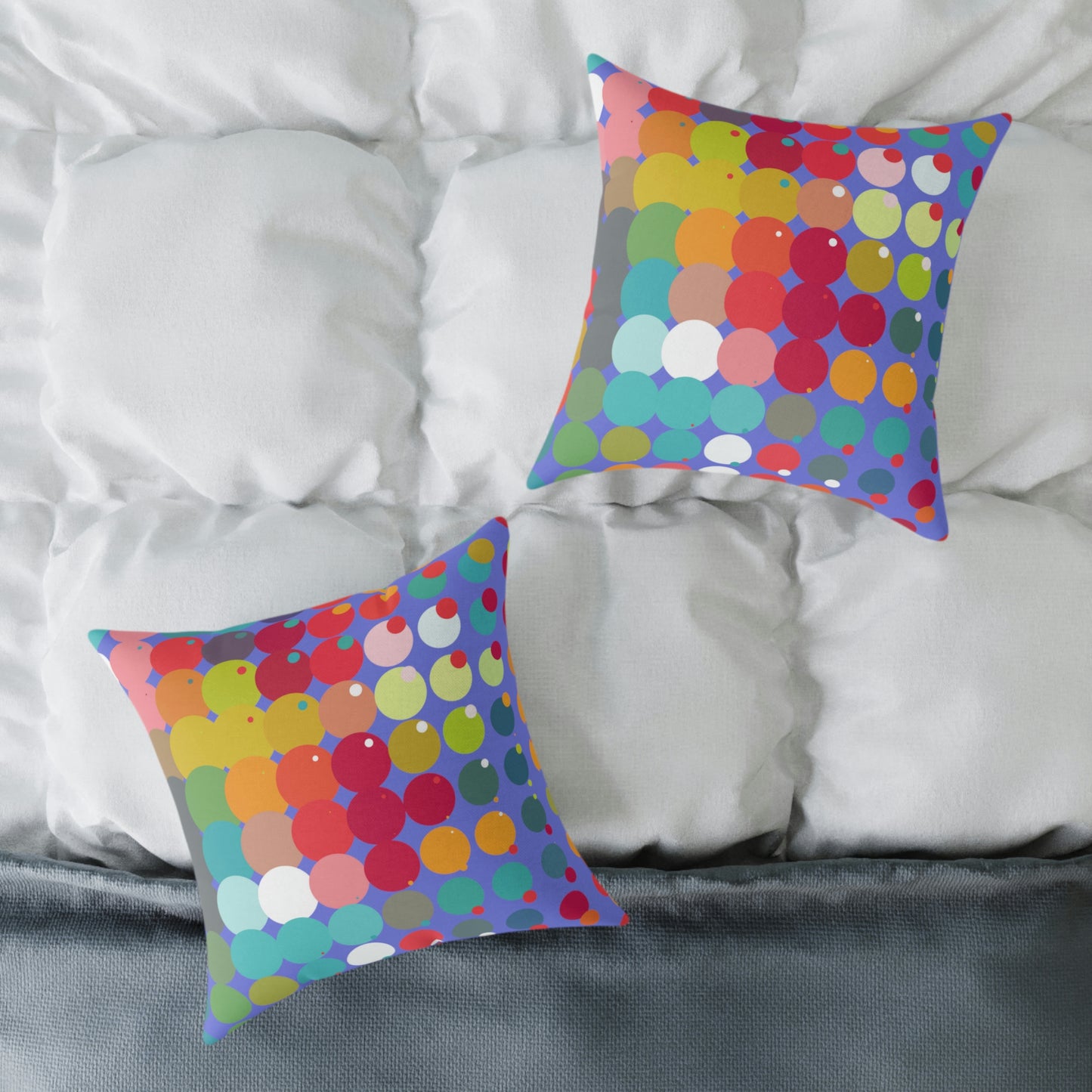 Bold & Bright Patterned Accent Pillow - Misfit Marketing Designs