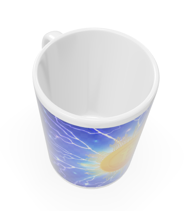 Bitcoin Coffee Mug - Misfit Marketing Designs