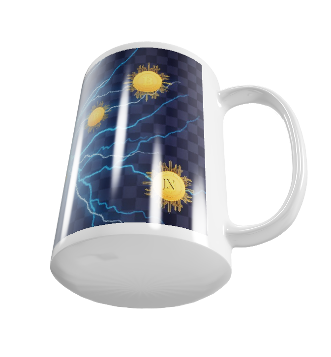 Bitcoin-Blockchain Coffee Mug - Misfit Marketing Designs