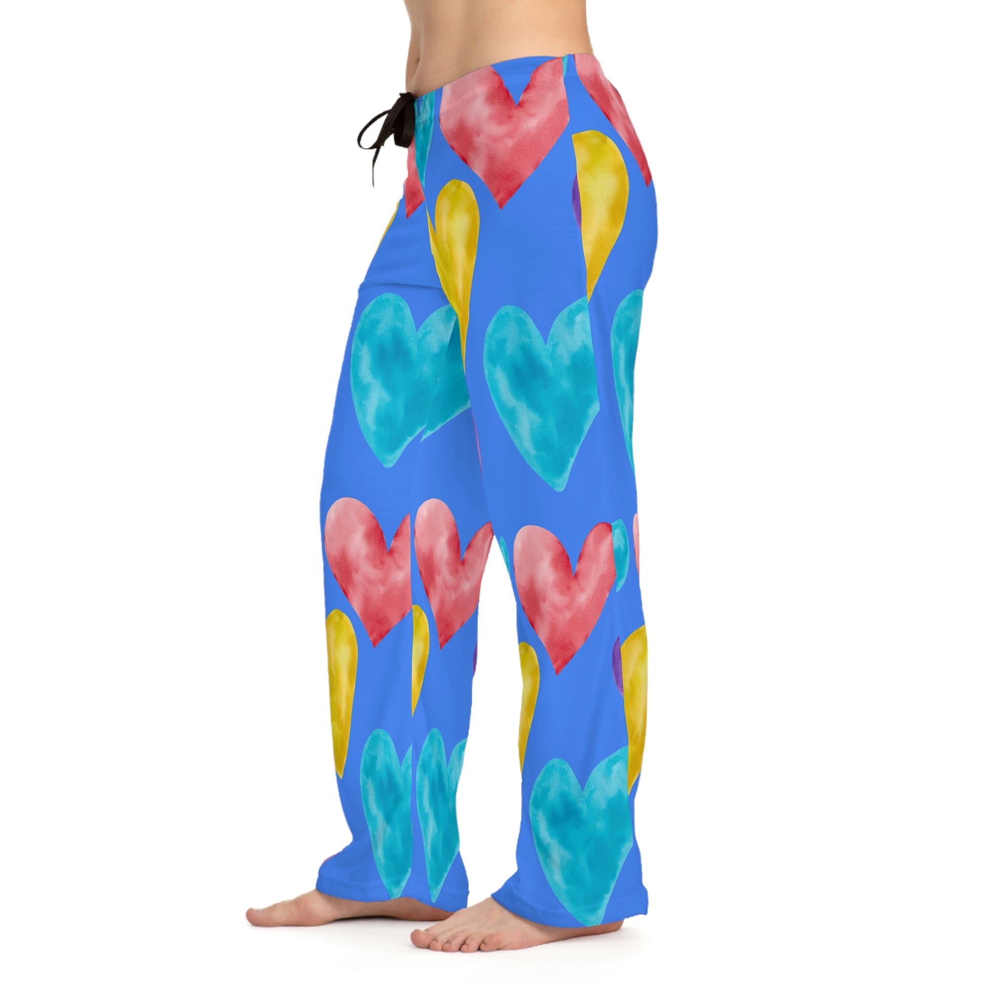 Happy Hearts Women's Pajama Pants - Misfit Marketing Designs