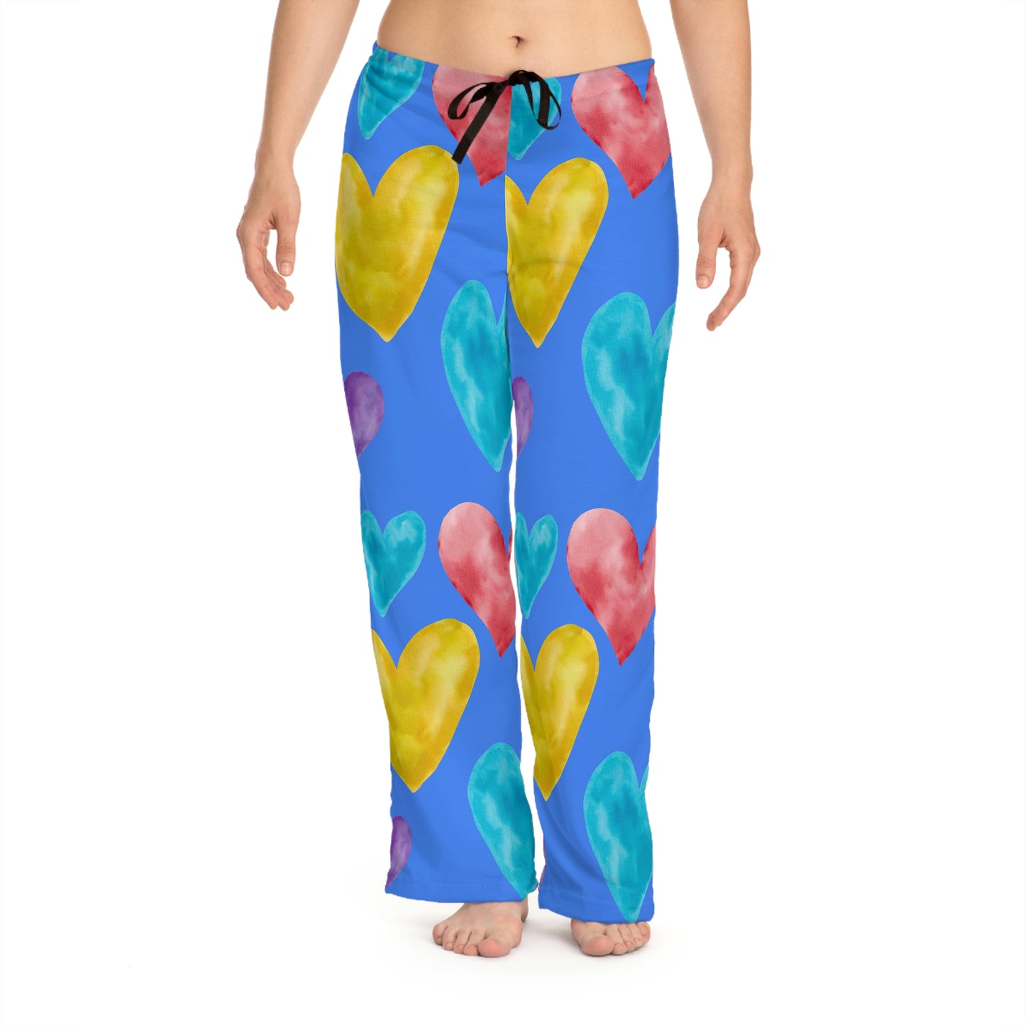 Happy Hearts Women's Pajama Pants - Misfit Marketing Designs