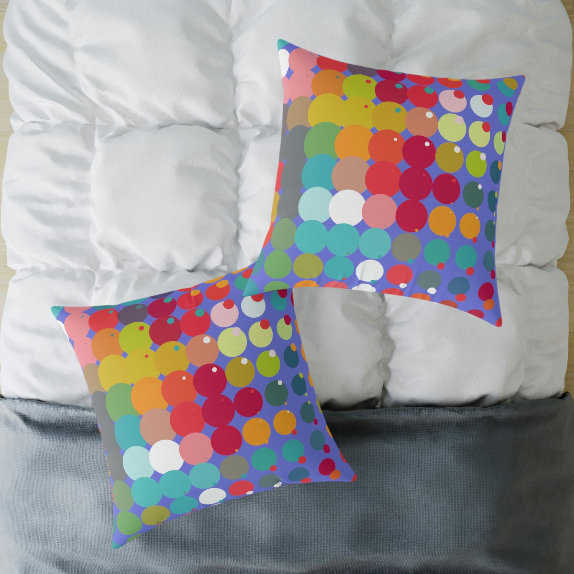 Bold & Bright Patterned Accent Pillow - Misfit Marketing Designs