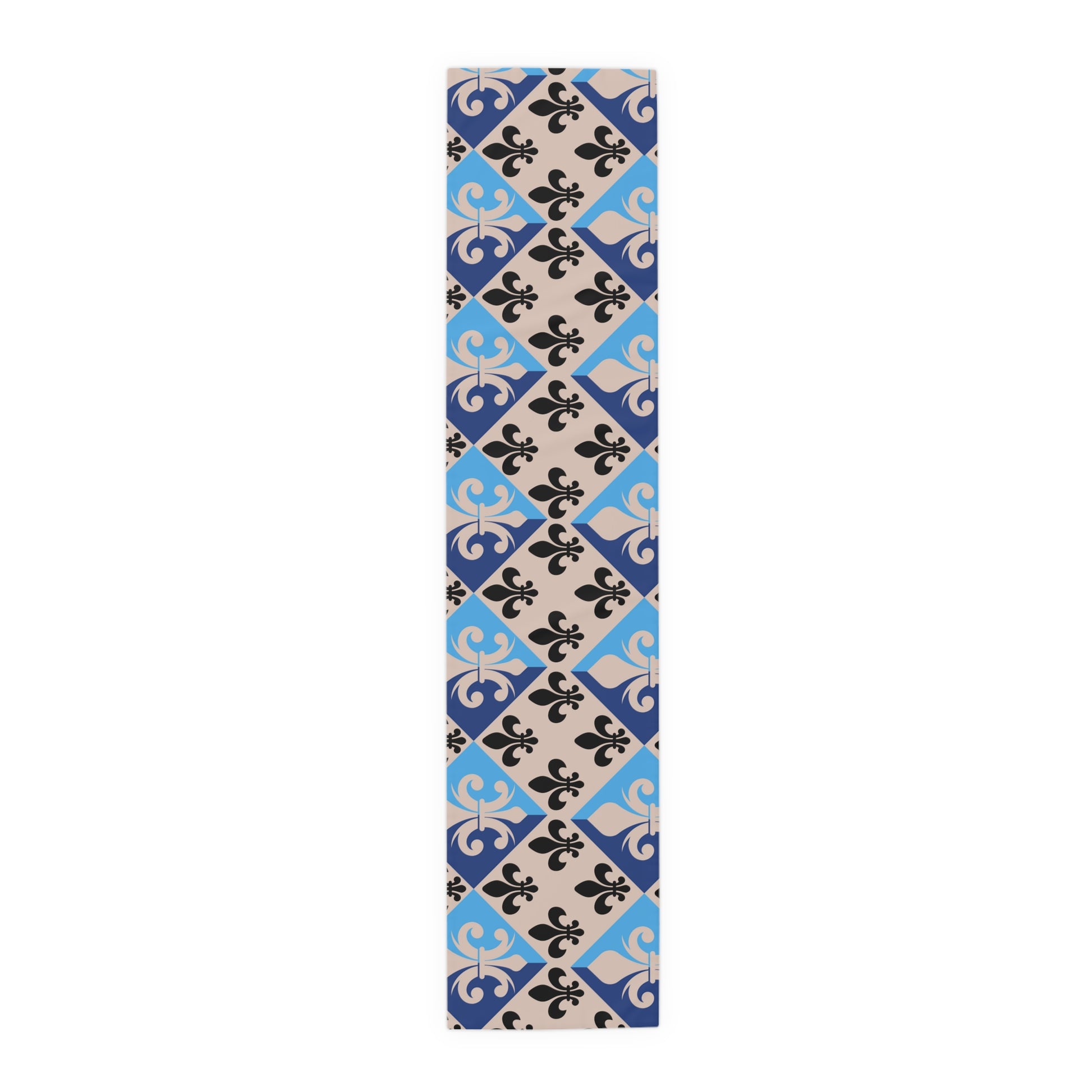 Elegant Fleur De Lis Table Runner in Dorchester Pink - Misfit Marketing Designs