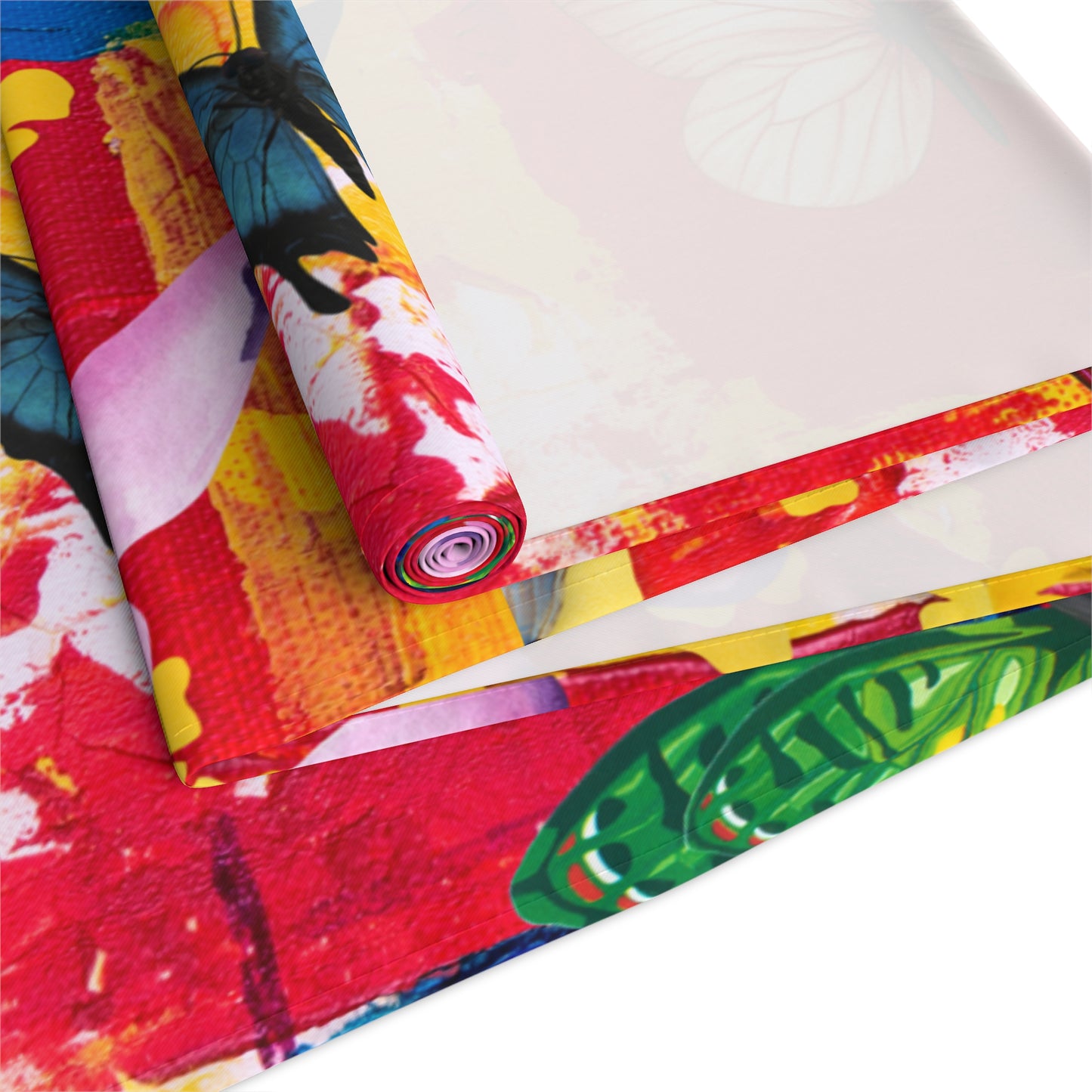 Abstract Butterflies Table Runner - Misfit Marketing Designs