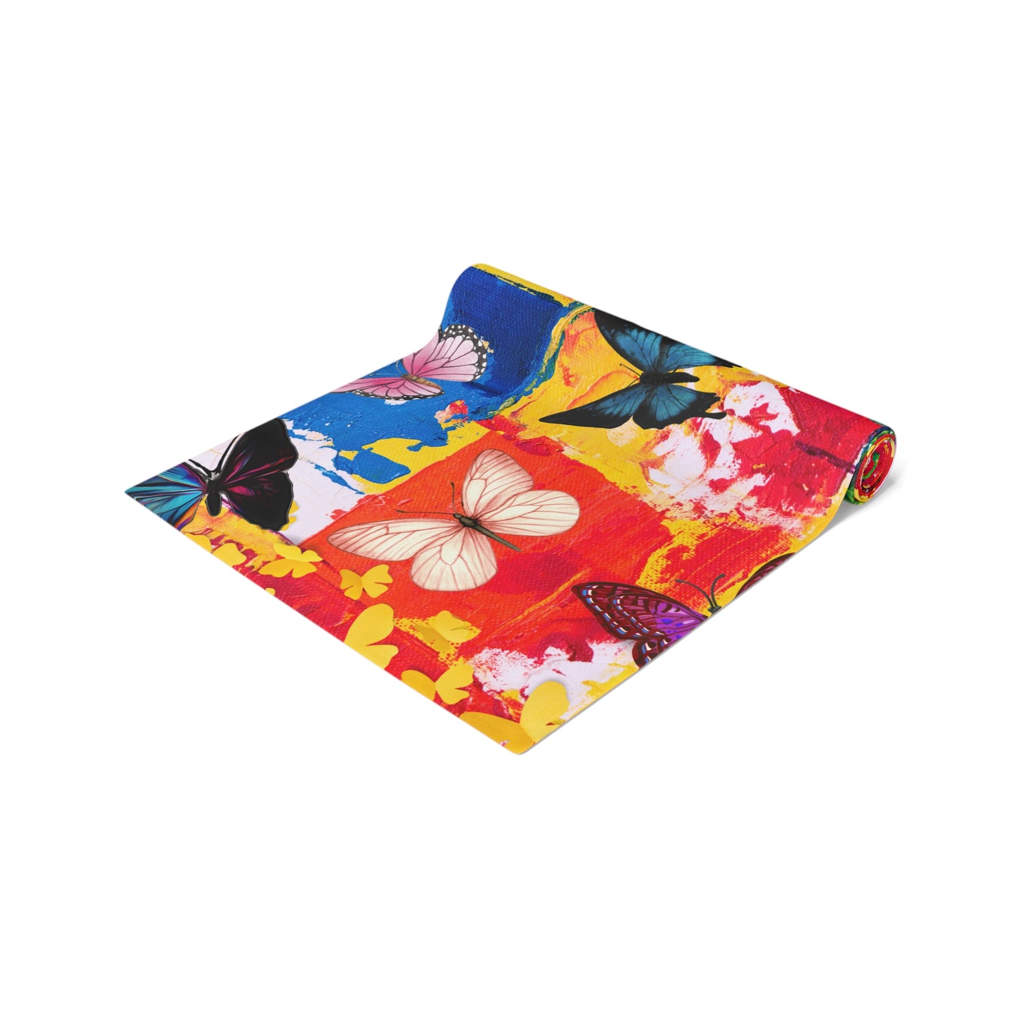 Abstract Butterflies Table Runner - Misfit Marketing Designs