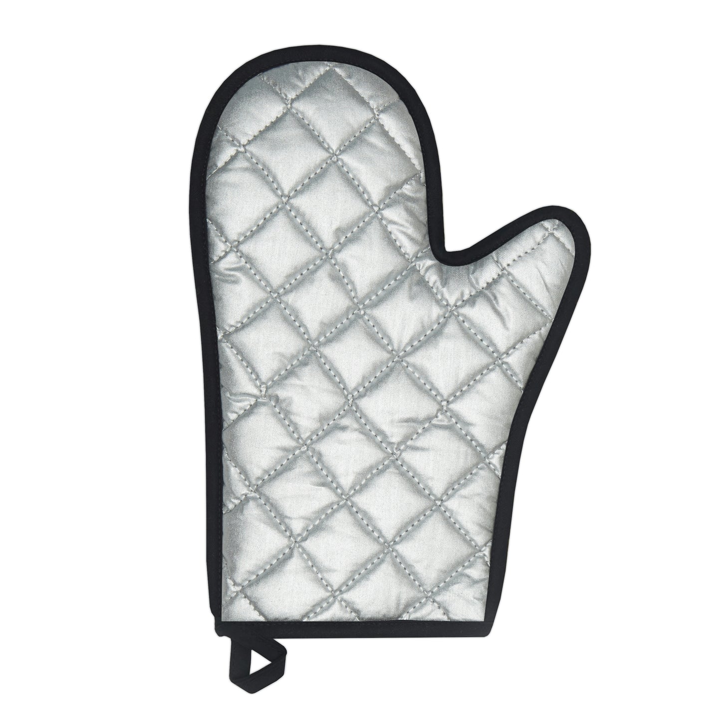 White with Green Leaves Oven Glove - Misfit Marketing Designs