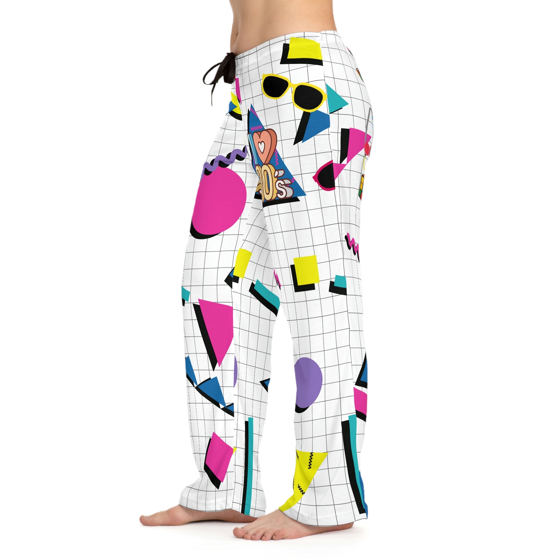 Totally 80's Women's Pajama Pants - Misfit Marketing Designs